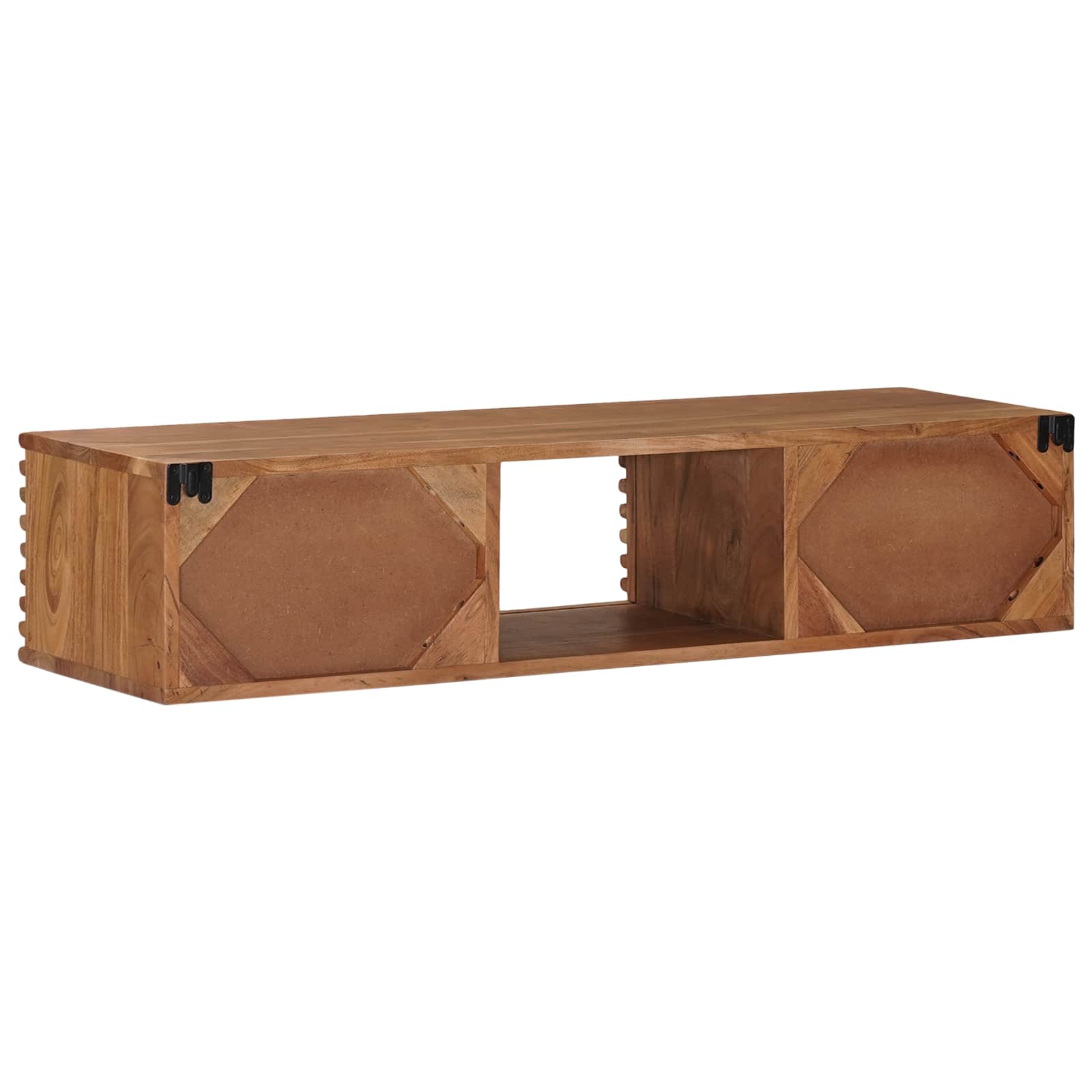 vidaXL Szafka pod telewizor z drzwiami Naturalny 105 x 30 x 22,5 cm