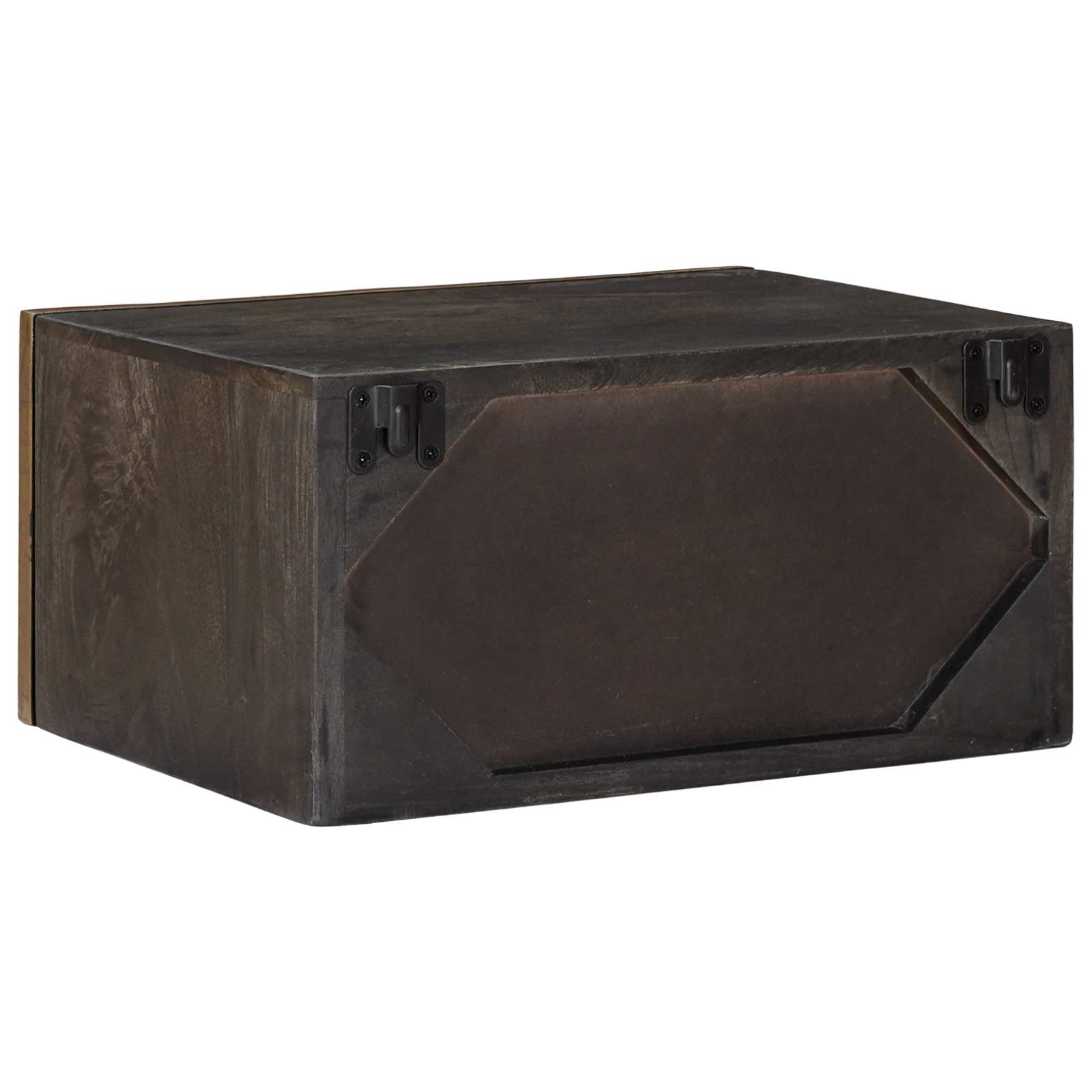 vidaXL Ręcznie wykonana szafka nocna Brązowy kawowy 40 x 30 x 20 cm