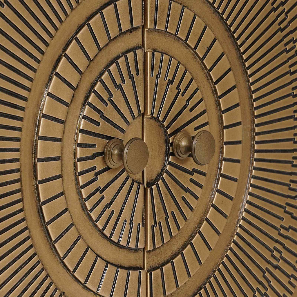 vidaXL Bufet Mosiądz 53,5 x 30 x 70 cm