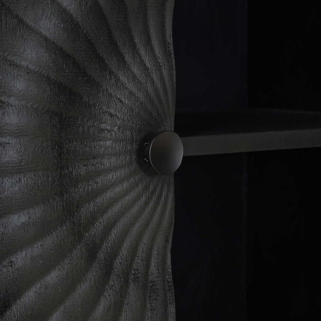 vidaXL Bufet Czarny 105 x 30 x 68 cm
