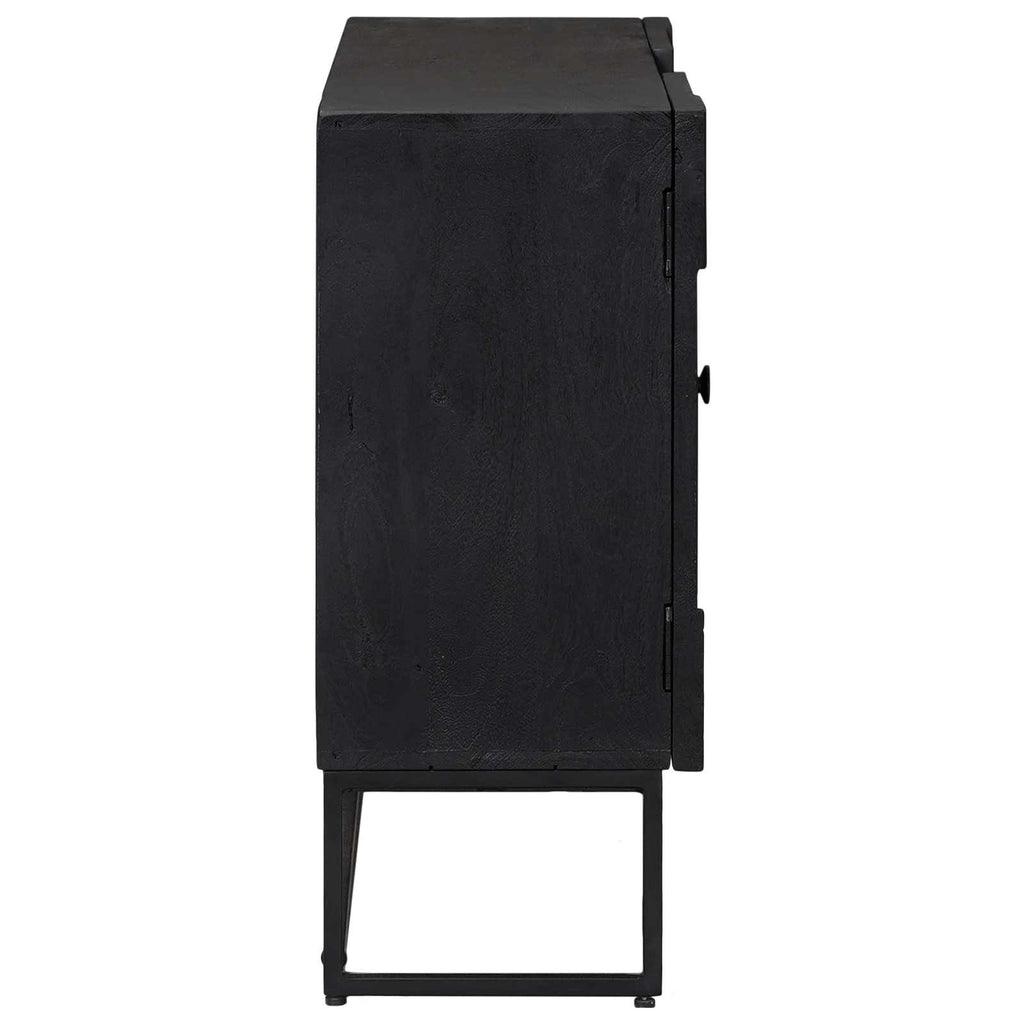 vidaXL Bufet Czarny 105 x 30 x 68 cm
