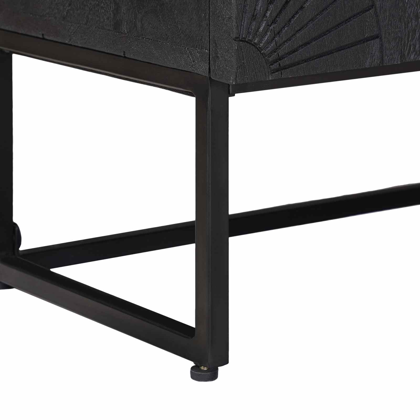 vidaXL Highboard Czarny 35 x 30 x 120 cm