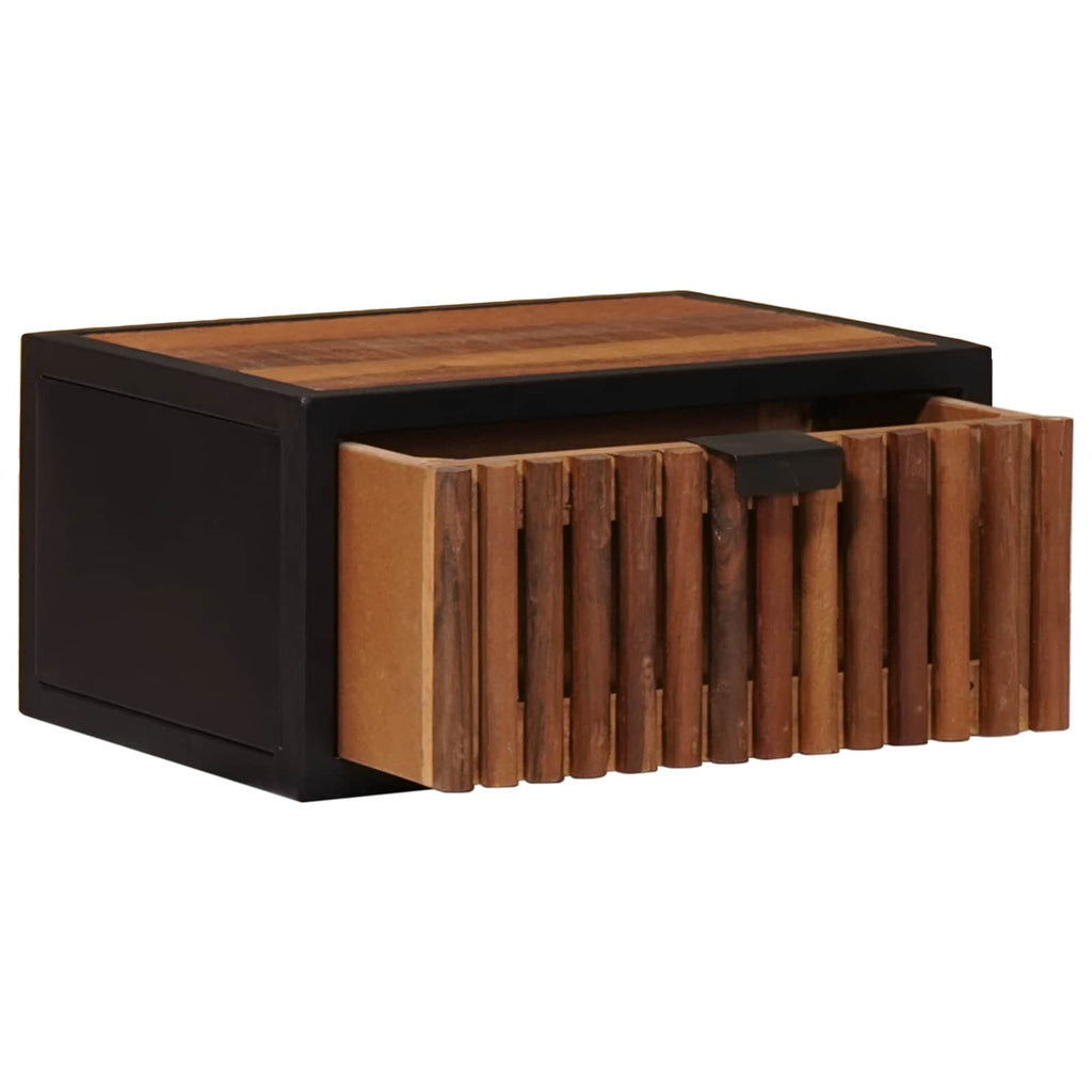 vidaXL Ręcznie wykonana szafka nocna naturalny 40 x 30 x 20 cm