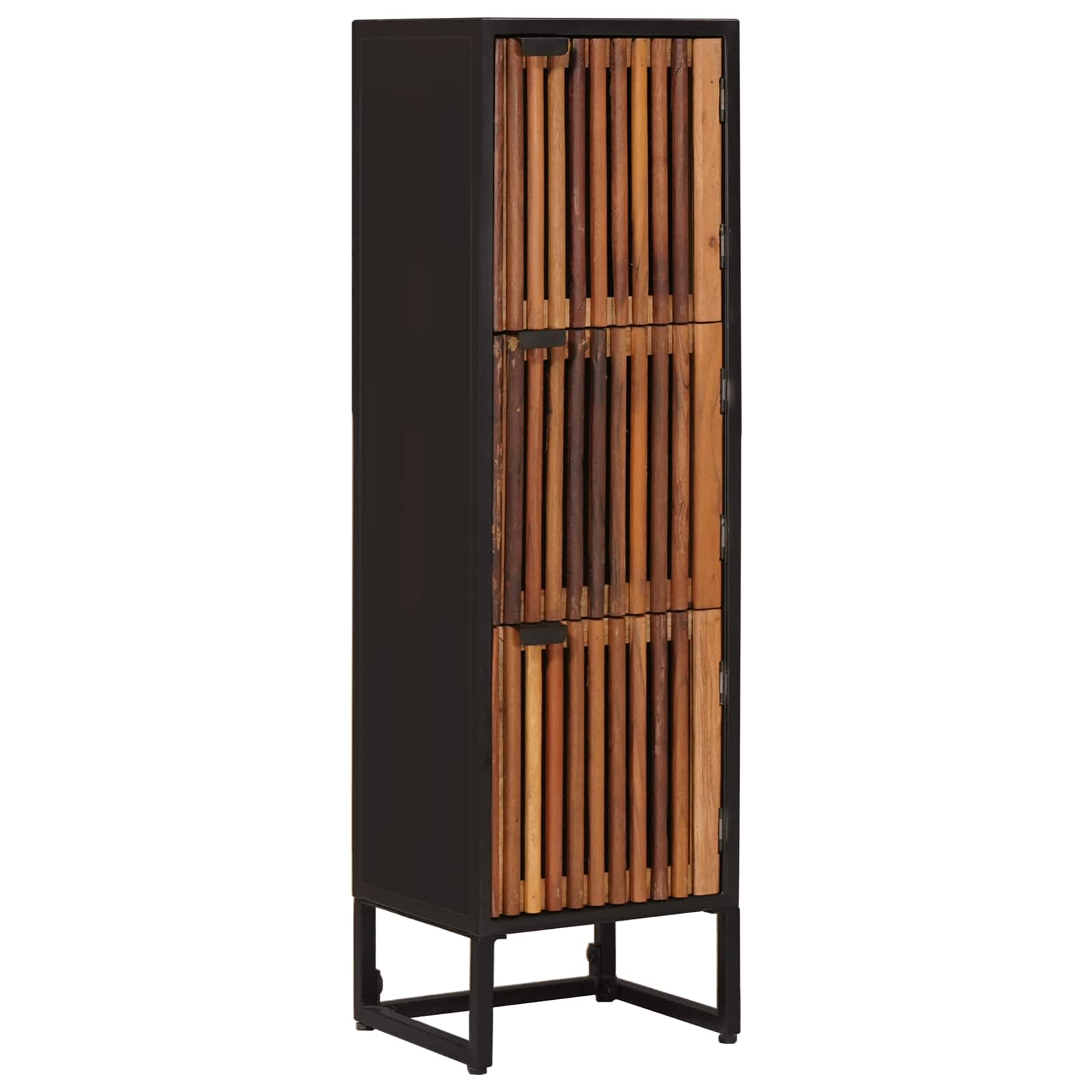 vidaXL Highboard 35 x 30 x 120 cm Drewno Mango i Drewno Inżynieryjne