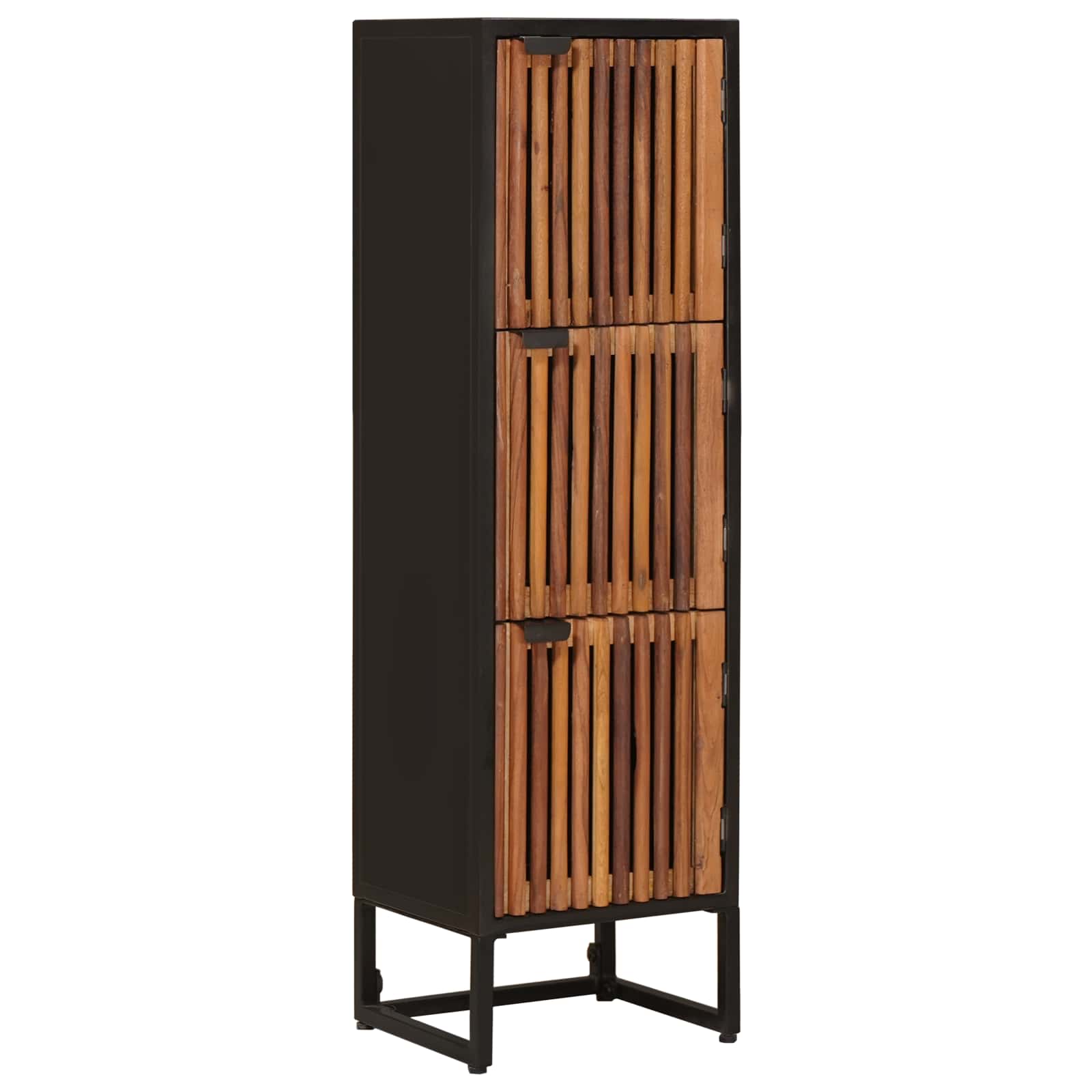 vidaXL Highboard 35 x 30 x 120 cm Drewno Mango i Drewno Inżynieryjne