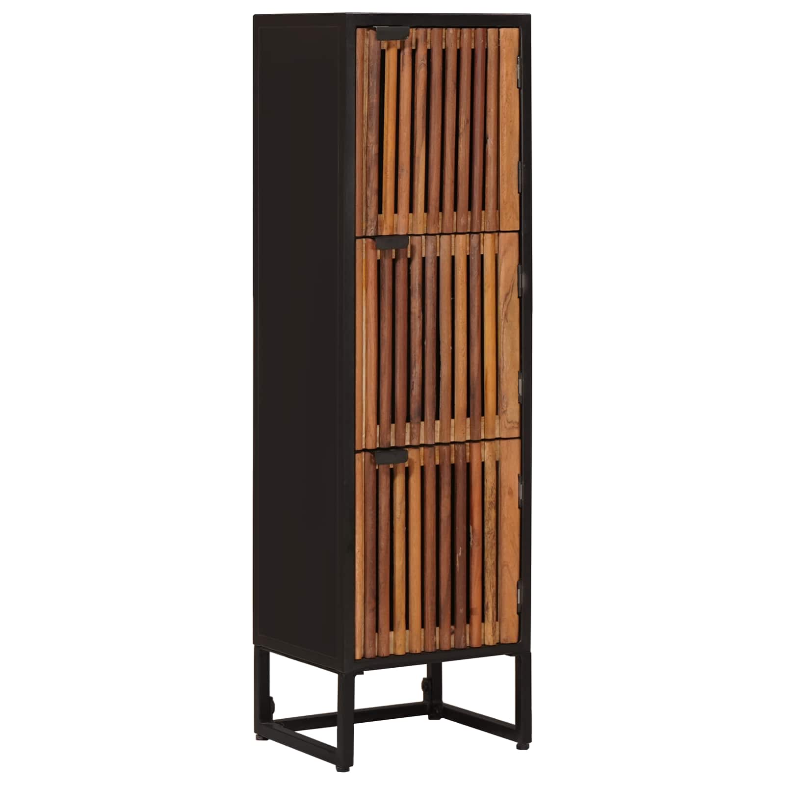 vidaXL Highboard 35 x 30 x 120 cm Drewno Mango i Drewno Inżynieryjne