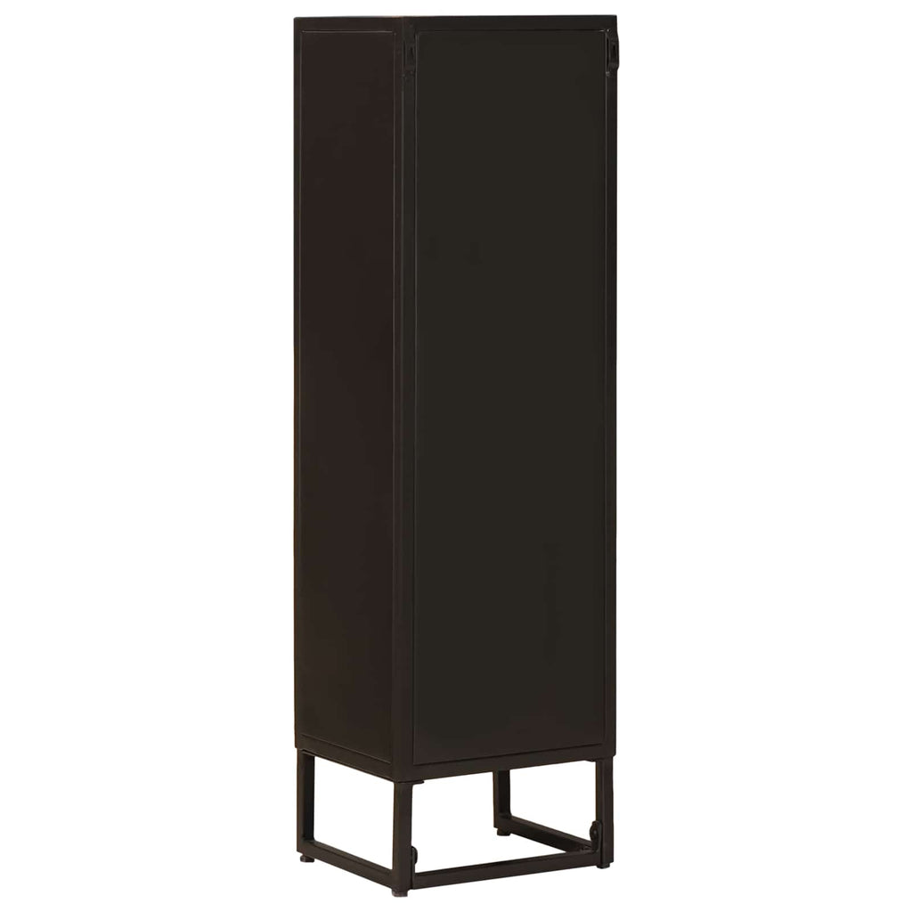 vidaXL Highboard 35 x 30 x 120 cm Drewno Mango i Drewno Inżynieryjne