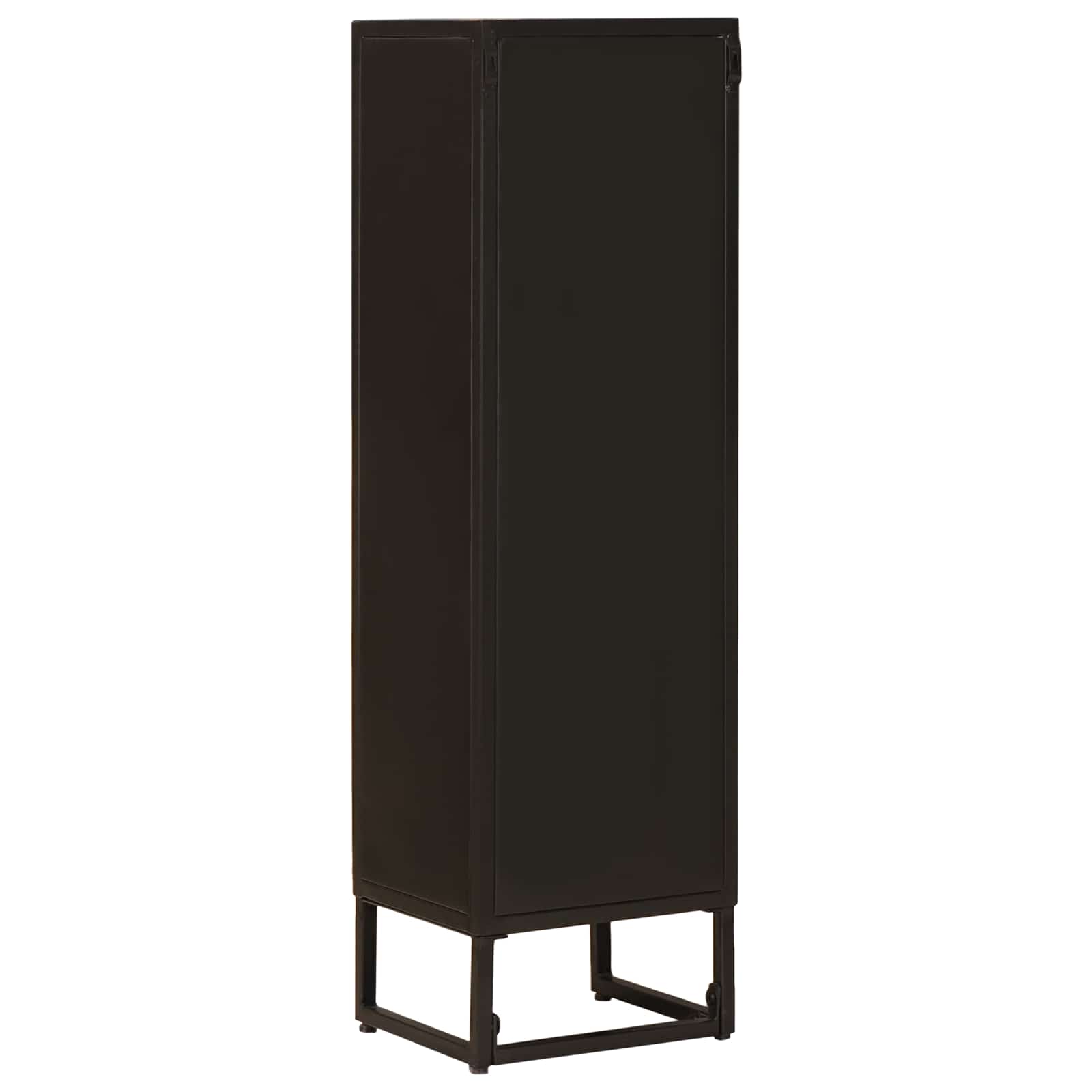 vidaXL Highboard 35 x 30 x 120 cm Drewno Mango i Drewno Inżynieryjne
