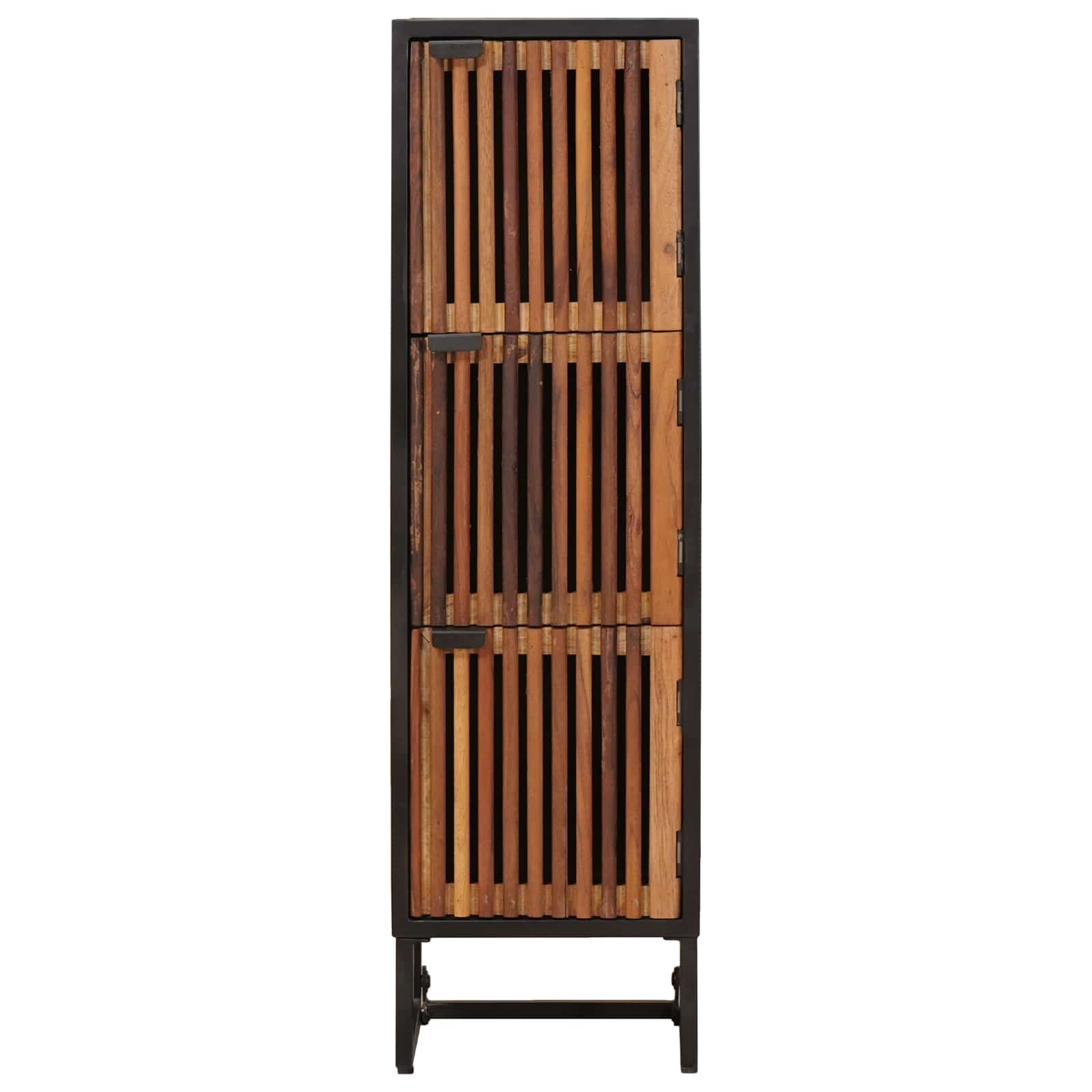 vidaXL Highboard 35 x 30 x 120 cm Drewno Mango i Drewno Inżynieryjne