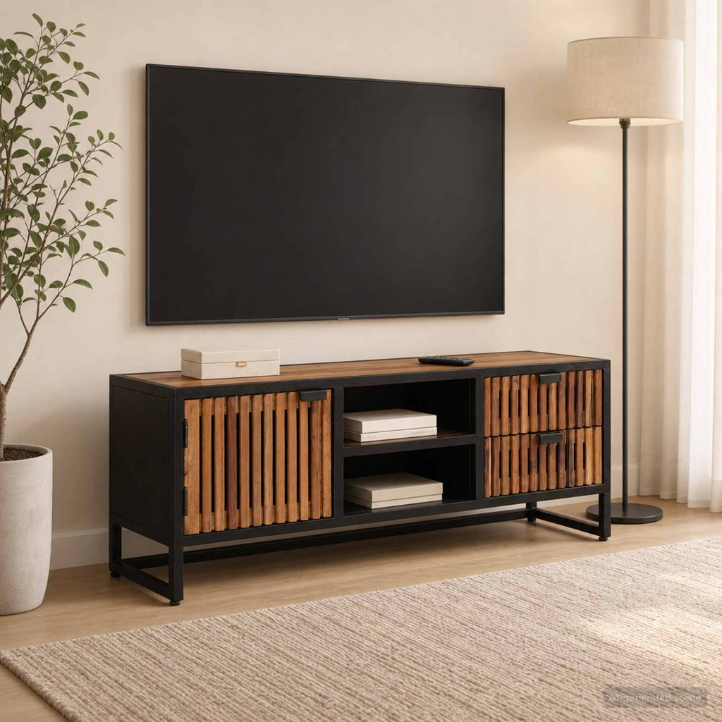 vidaXL Szafka pod telewizor z szufladą z drzwiami 105 x 30 x 40 cm