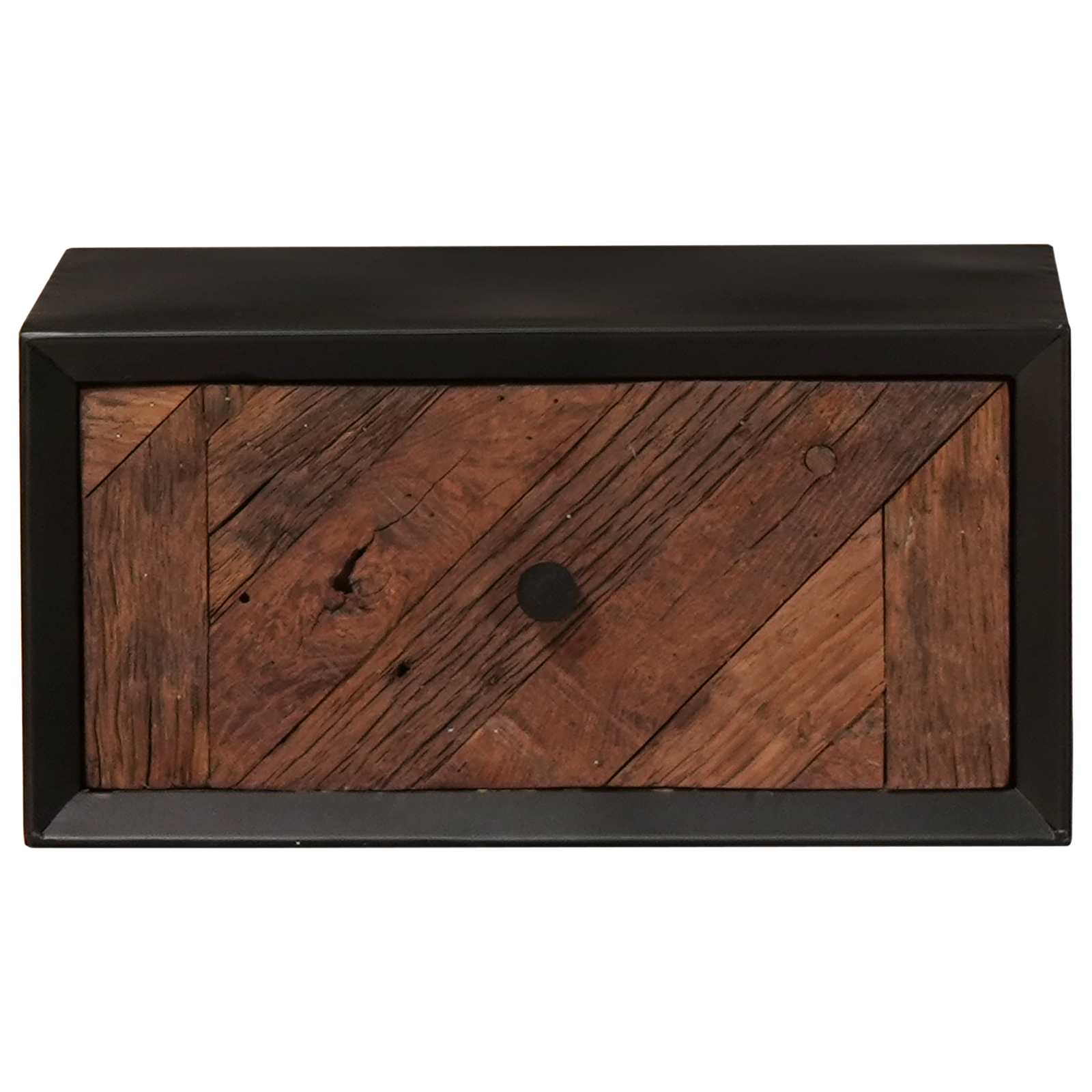 vidaXL Ręcznie wykonana szafka nocna naturalny 40 x 30 x 20 cm