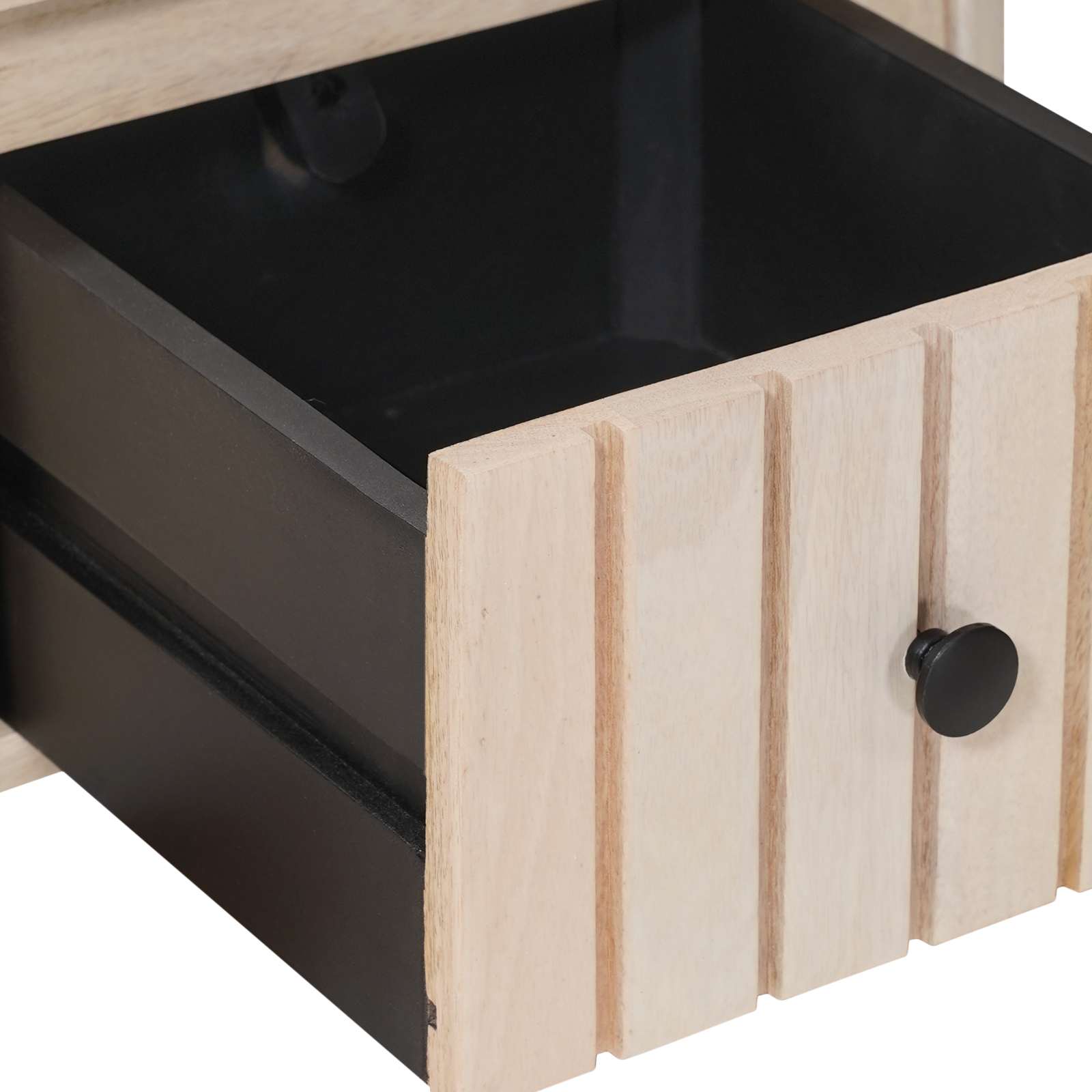 vidaXL Ręcznie wykonana szafka nocna Biały 40 x 30 x 20 cm