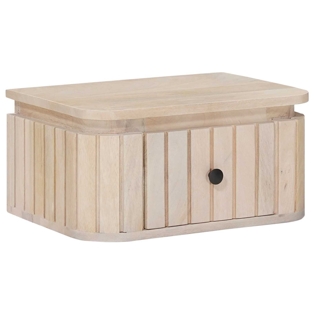 vidaXL Ręcznie wykonana szafka nocna Biały 40 x 30 x 20 cm