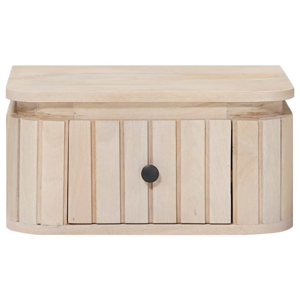 vidaXL Ręcznie wykonana szafka nocna Biały 40 x 30 x 20 cm
