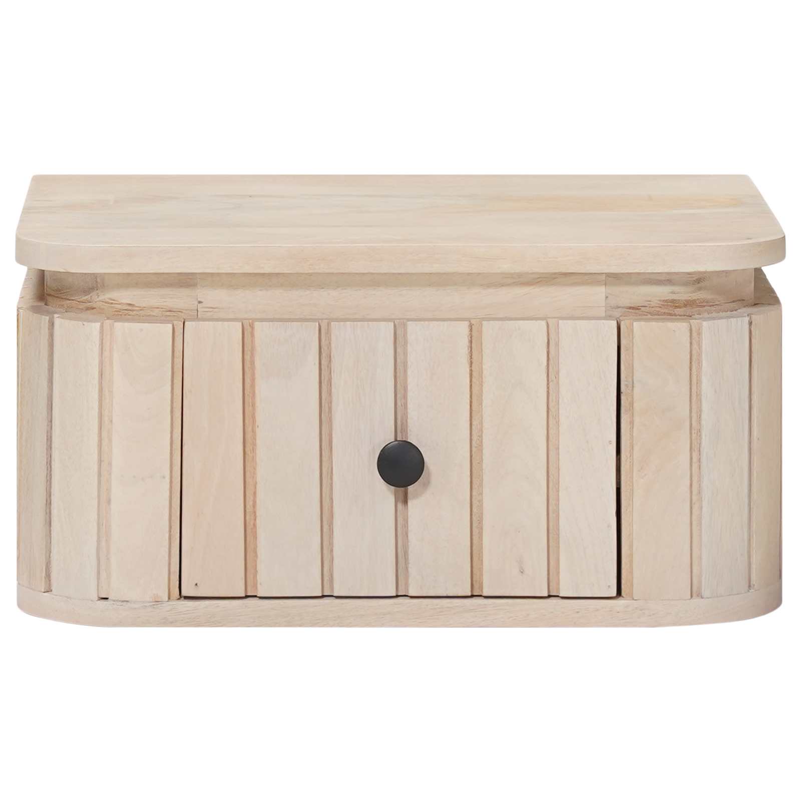 vidaXL Ręcznie wykonana szafka nocna Biały 40 x 30 x 20 cm