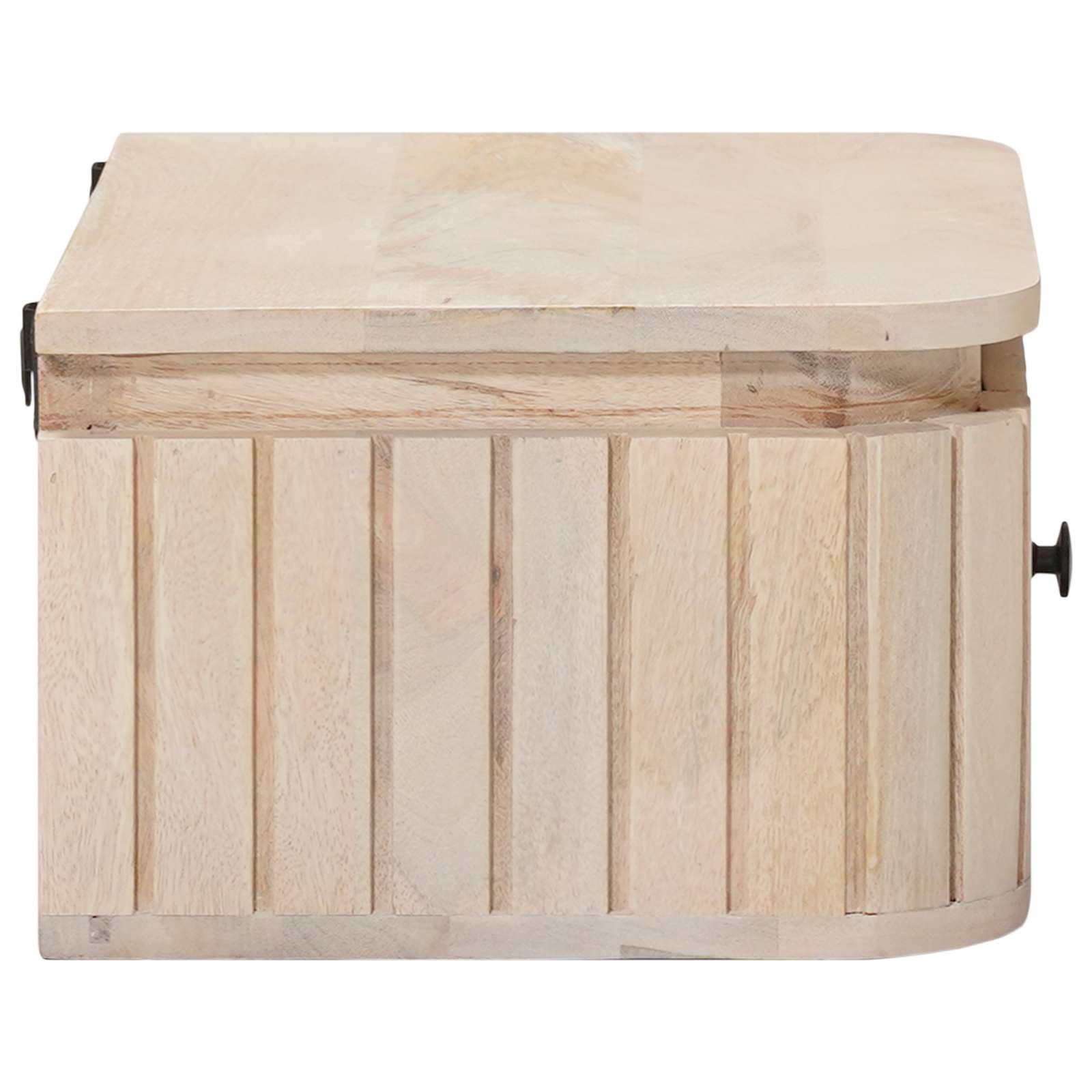 vidaXL Ręcznie wykonana szafka nocna Biały 40 x 30 x 20 cm