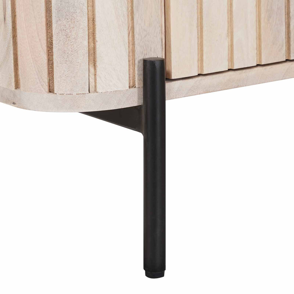 vidaXL Bufet 70 x 30 x 65 cm Drewno Mango i Drewno Inżynieryjne