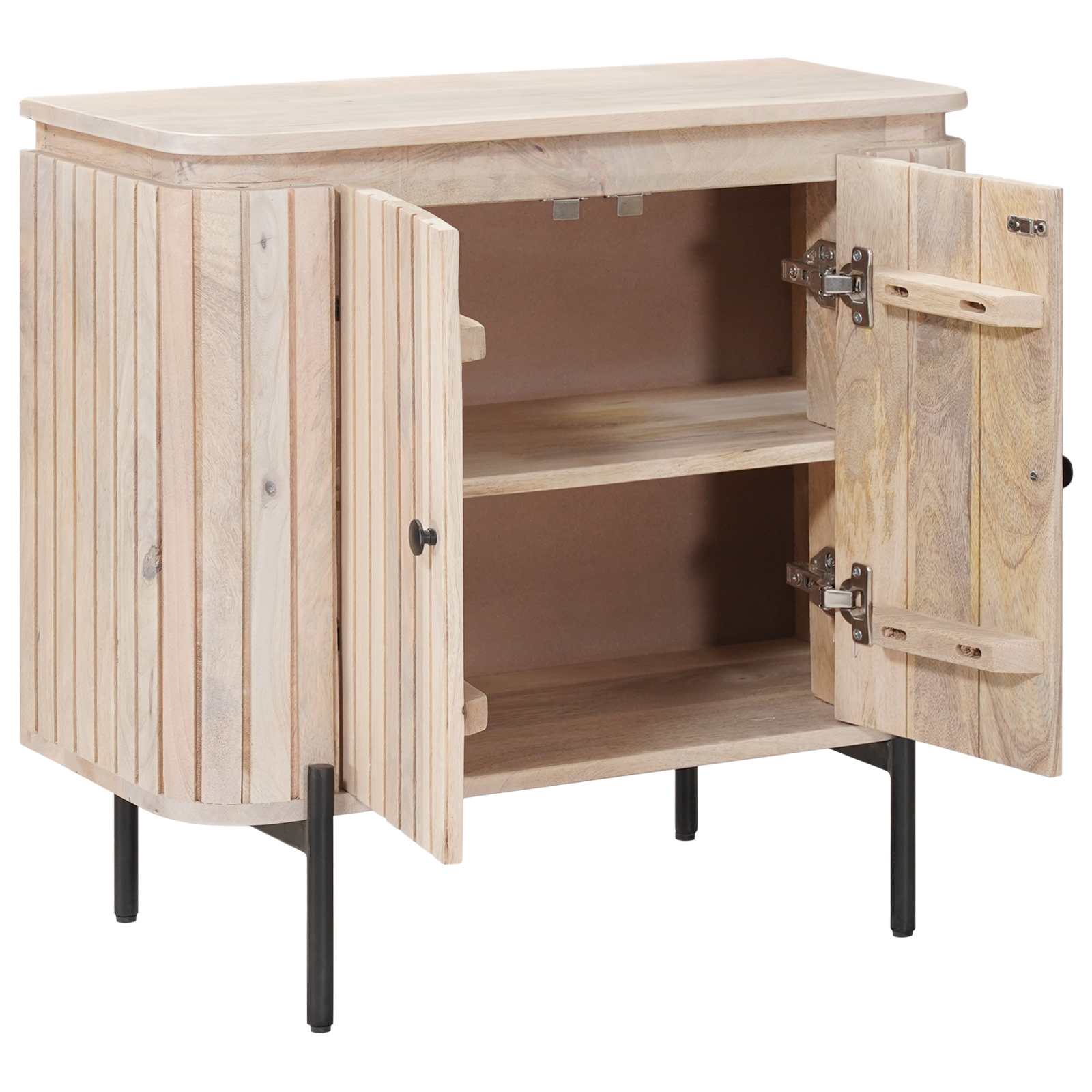 vidaXL Bufet 70 x 30 x 65 cm Drewno Mango i Drewno Inżynieryjne