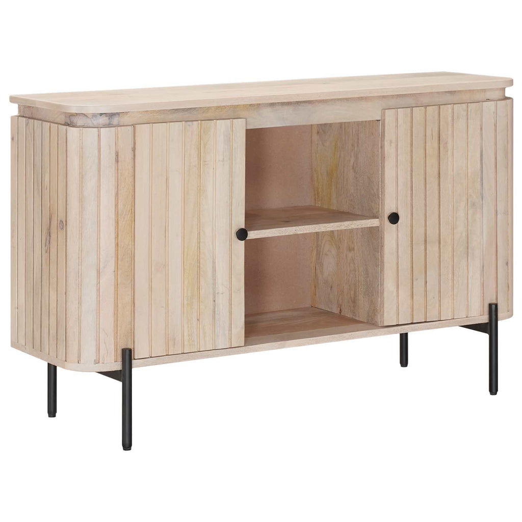 vidaXL Bufet 105 x 30 x 65 cm Drewno Mango i Drewno Inżynieryjne