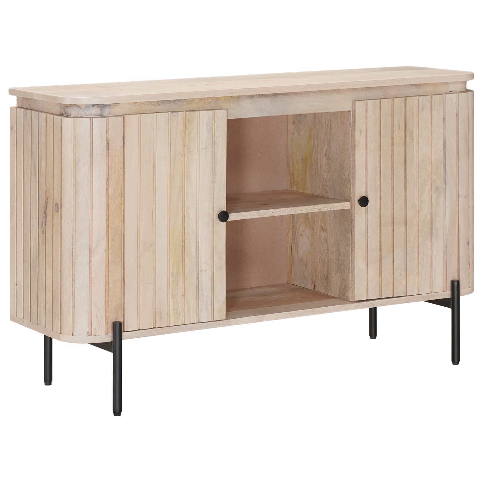 vidaXL Bufet 105 x 30 x 65 cm Drewno Mango i Drewno Inżynieryjne