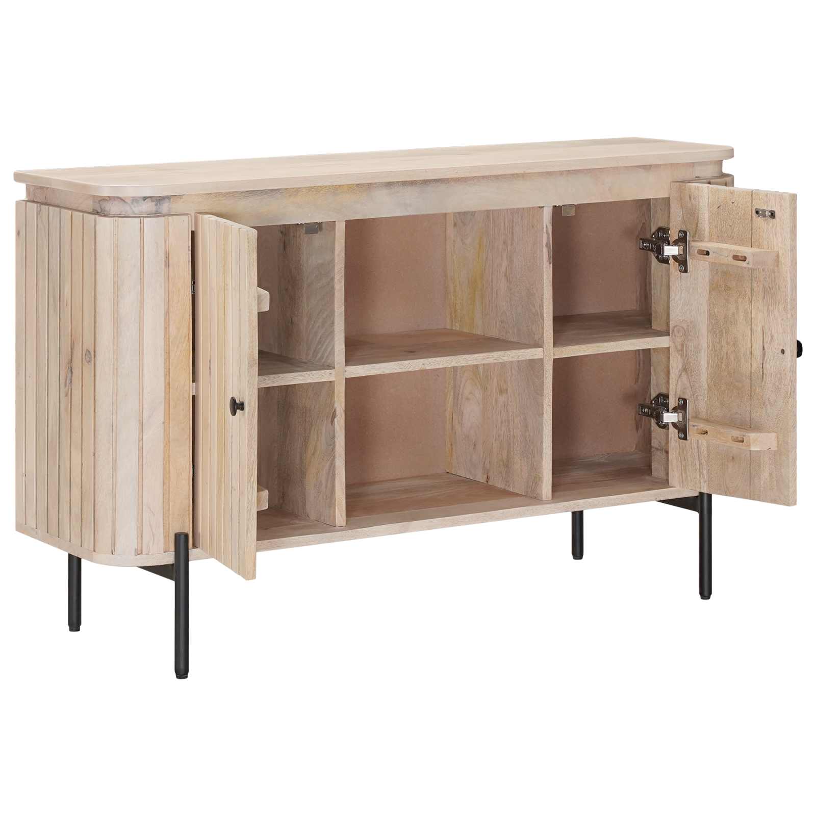 vidaXL Bufet 105 x 30 x 65 cm Drewno Mango i Drewno Inżynieryjne