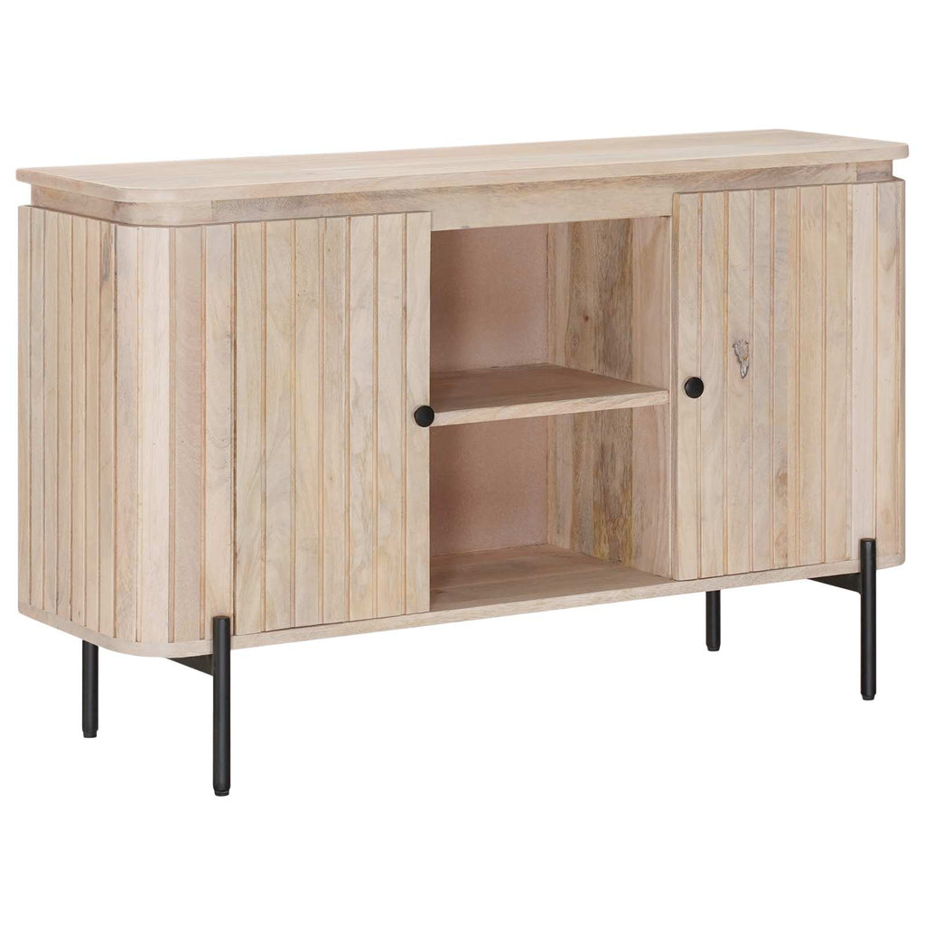 vidaXL Bufet 105 x 30 x 65 cm Drewno Mango i Drewno Inżynieryjne