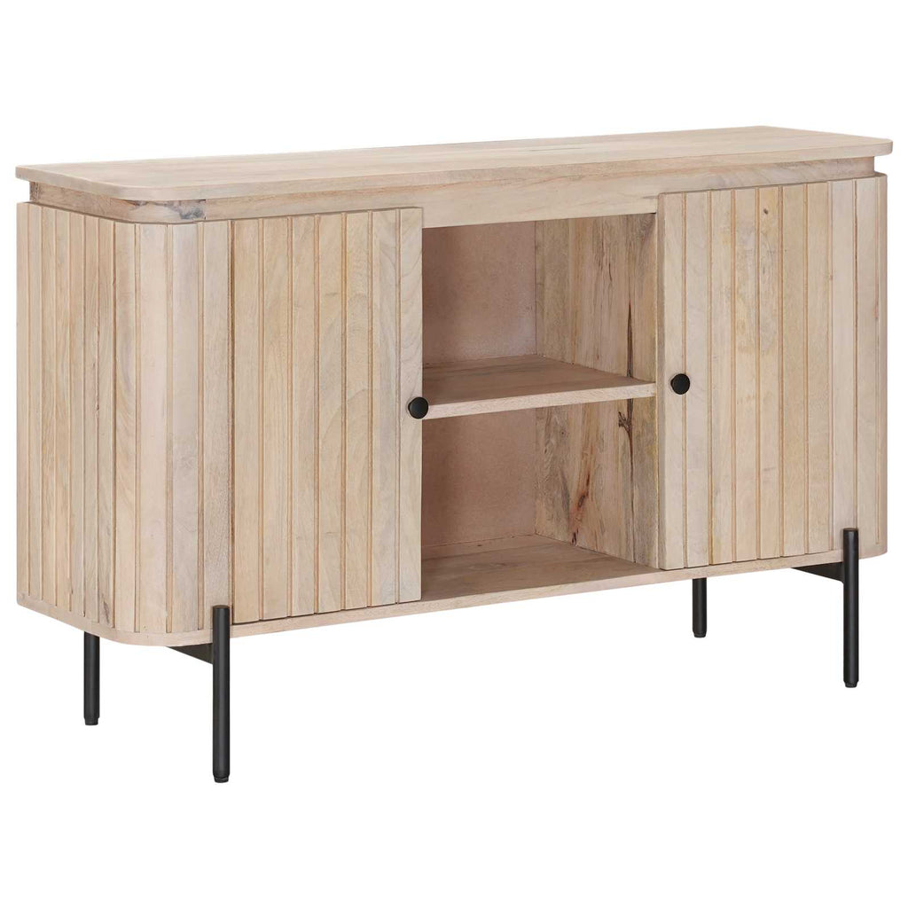 vidaXL Bufet 105 x 30 x 65 cm Drewno Mango i Drewno Inżynieryjne