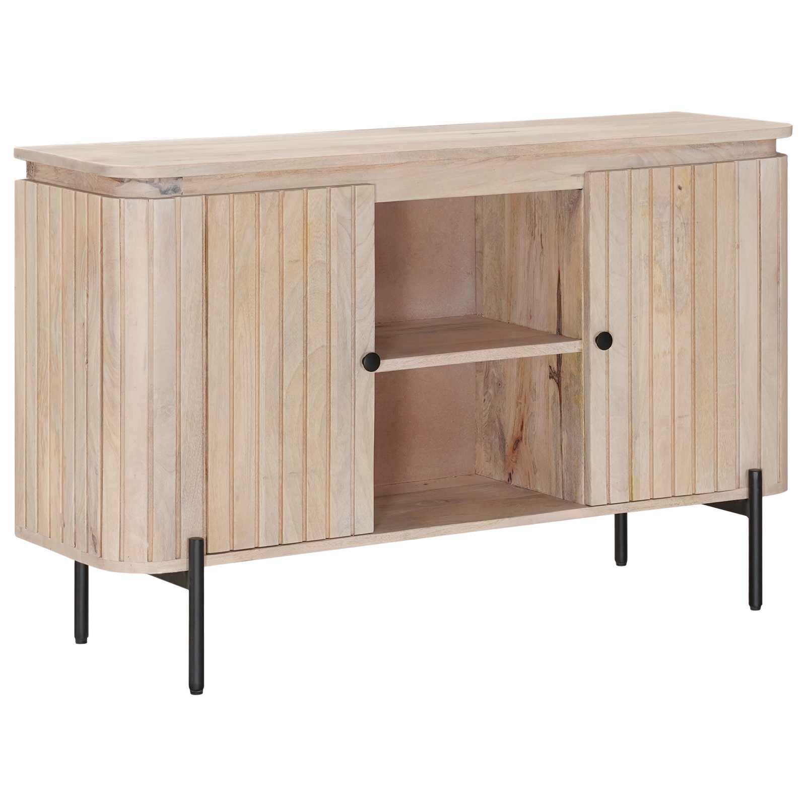 vidaXL Bufet 105 x 30 x 65 cm Drewno Mango i Drewno Inżynieryjne