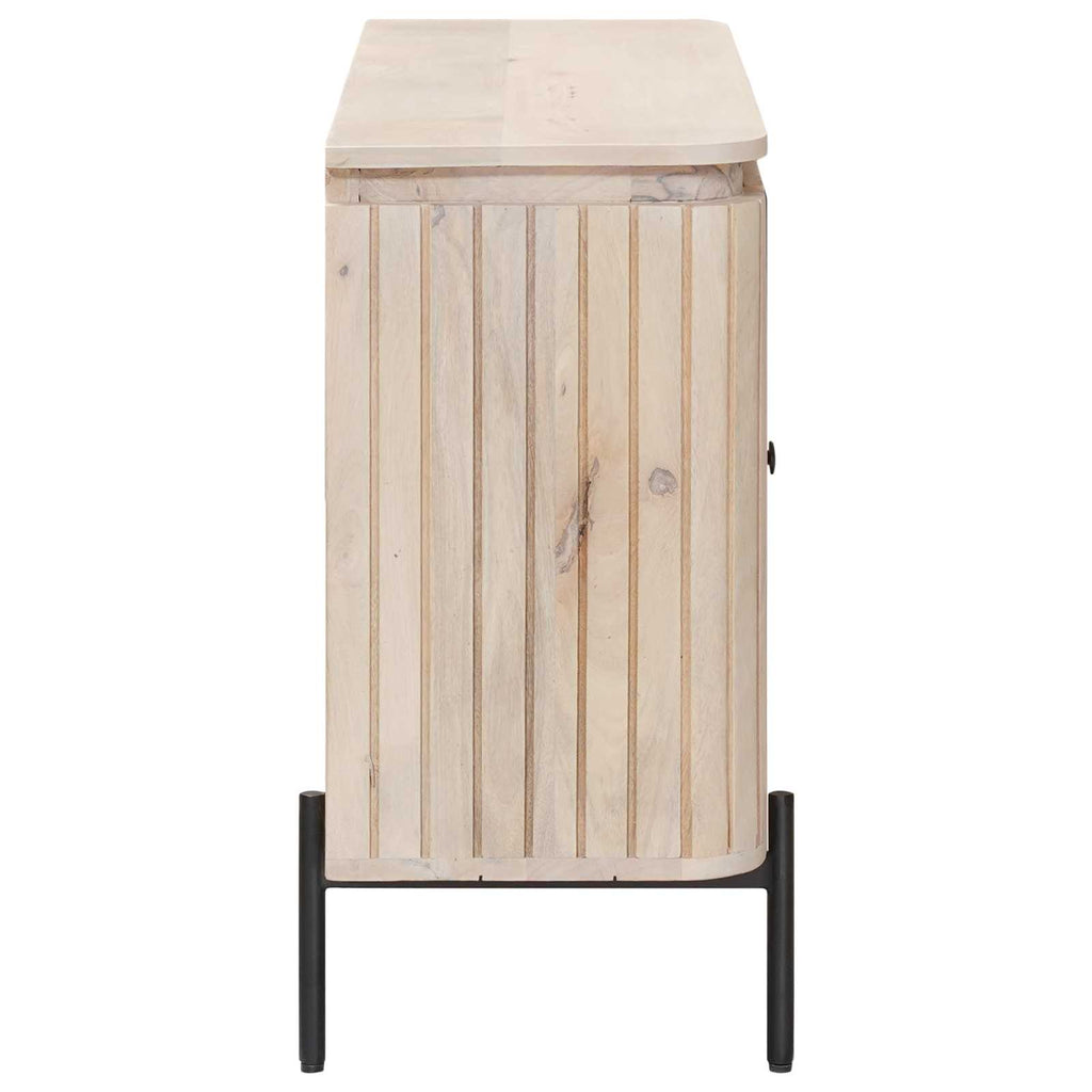 vidaXL Bufet 105 x 30 x 65 cm Drewno Mango i Drewno Inżynieryjne