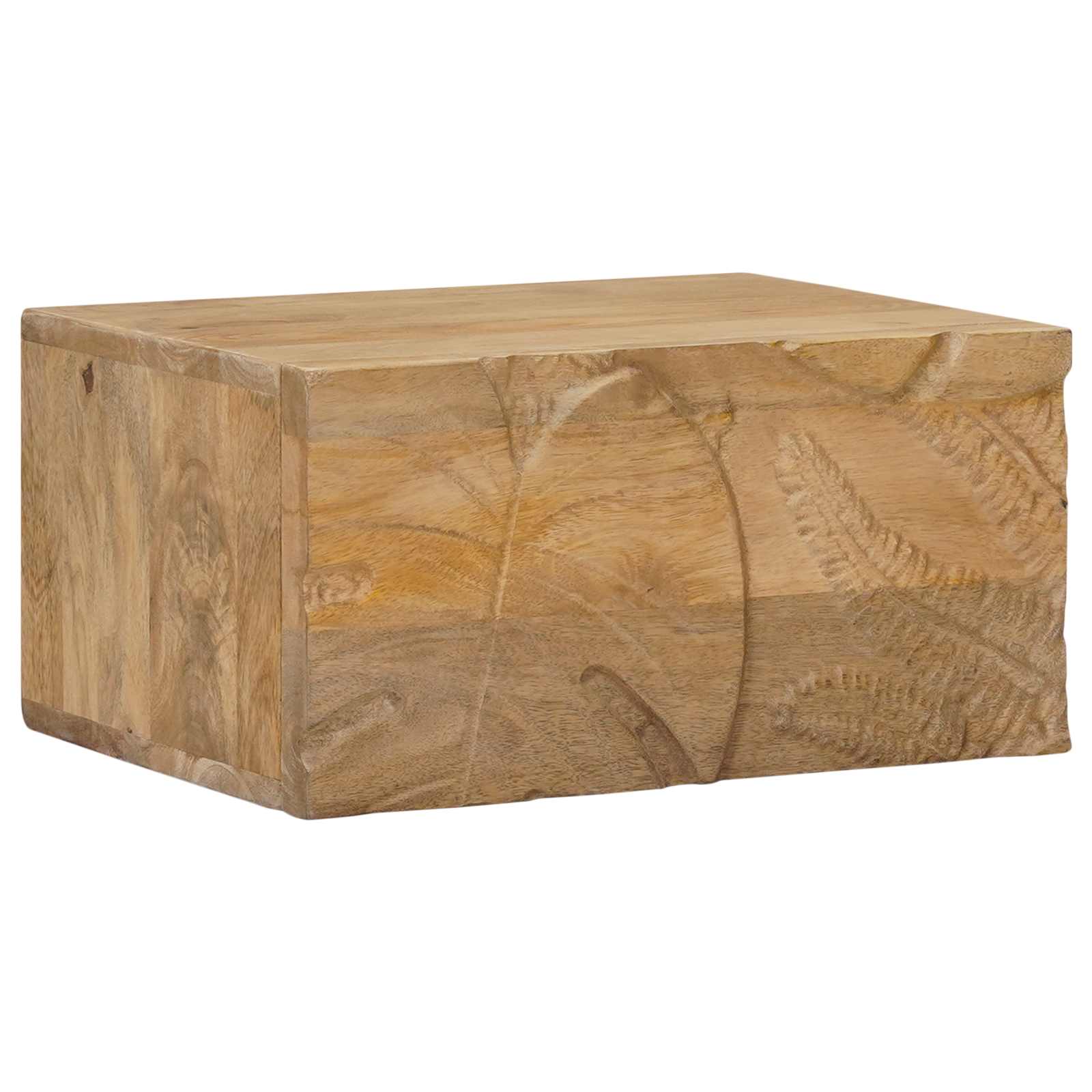 vidaXL Ręcznie wykonana szafka nocna Brąz teakowy 40 x 30 x 20 cm
