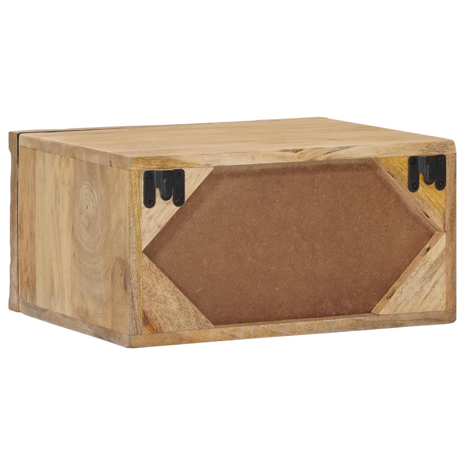 vidaXL Ręcznie wykonana szafka nocna Brąz teakowy 40 x 30 x 20 cm