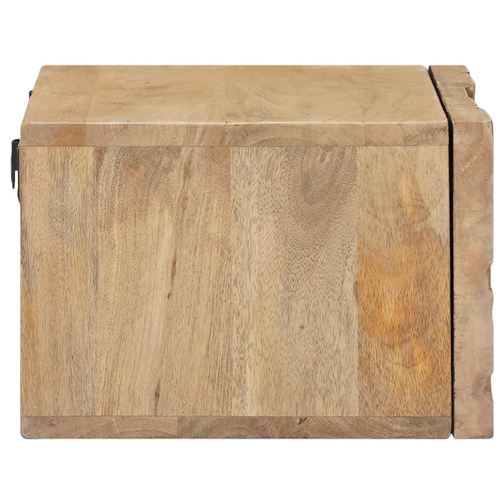 vidaXL Ręcznie wykonana szafka nocna Brąz teakowy 40 x 30 x 20 cm