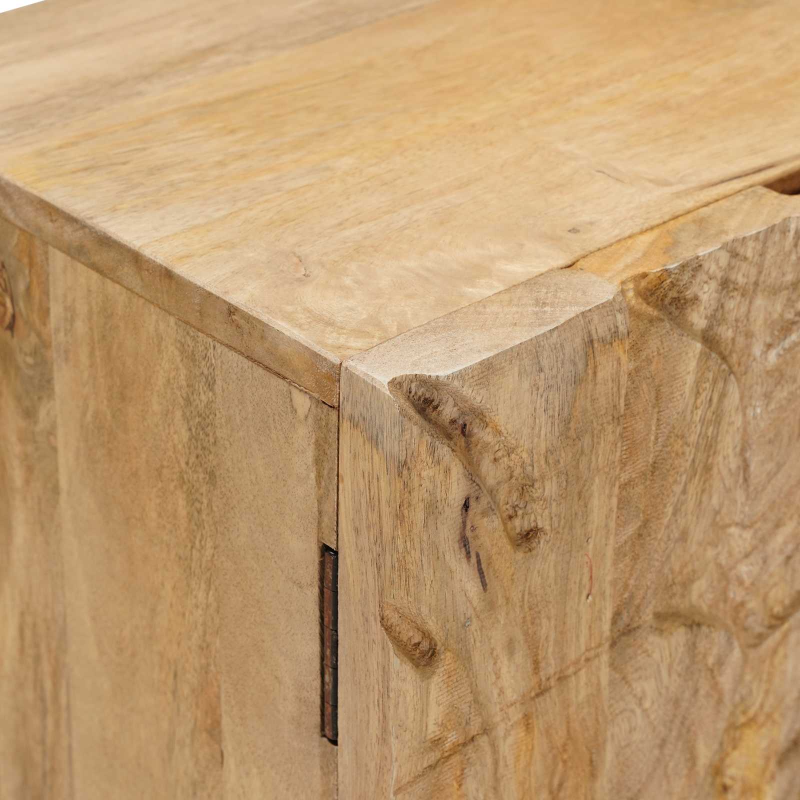 vidaXL Bufet 53 x 30 x 65 cm Drewno Mango i Drewno Inżynieryjne