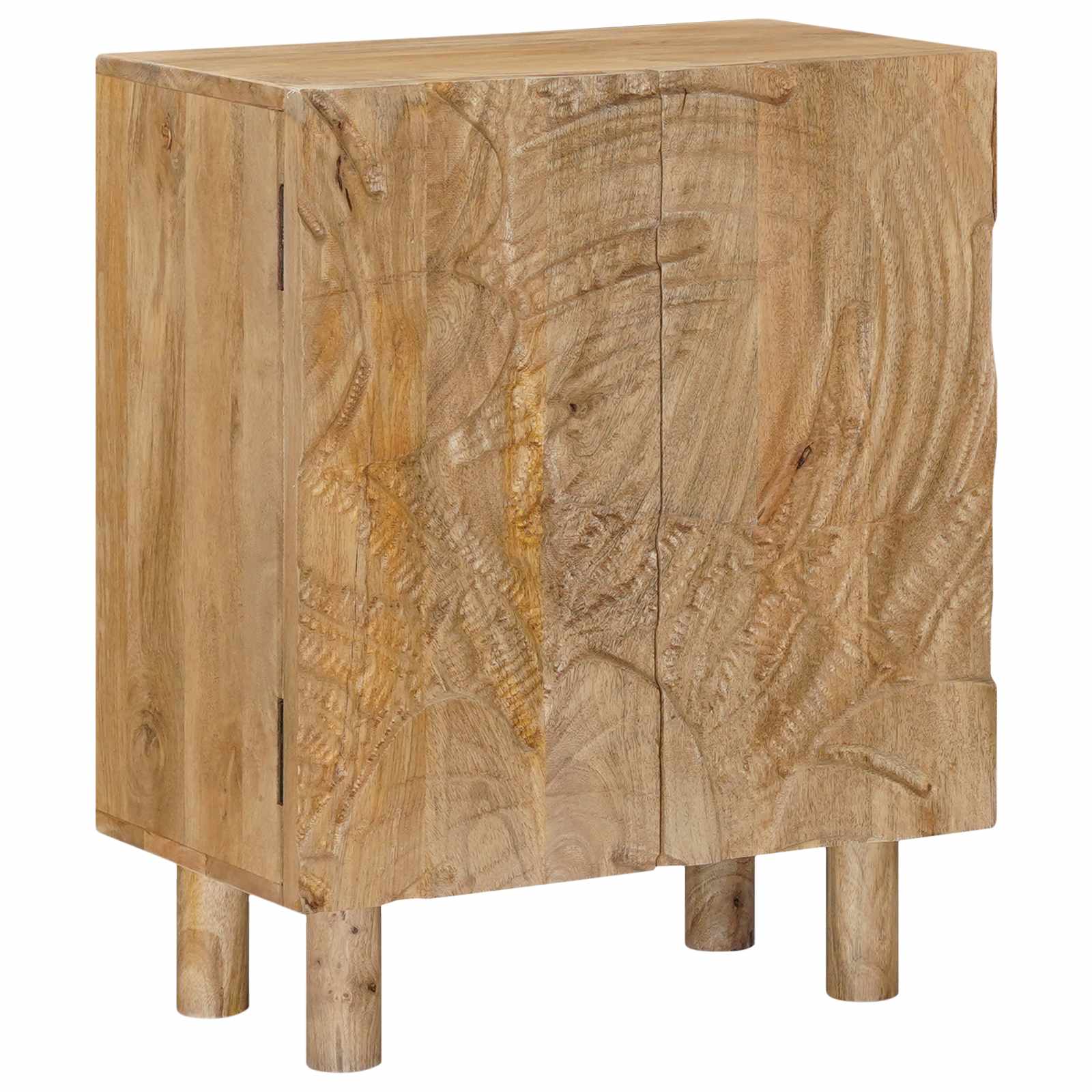 vidaXL Bufet 53 x 30 x 65 cm Drewno Mango i Drewno Inżynieryjne