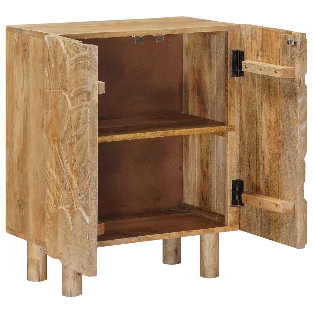 vidaXL Bufet 53 x 30 x 65 cm Drewno Mango i Drewno Inżynieryjne