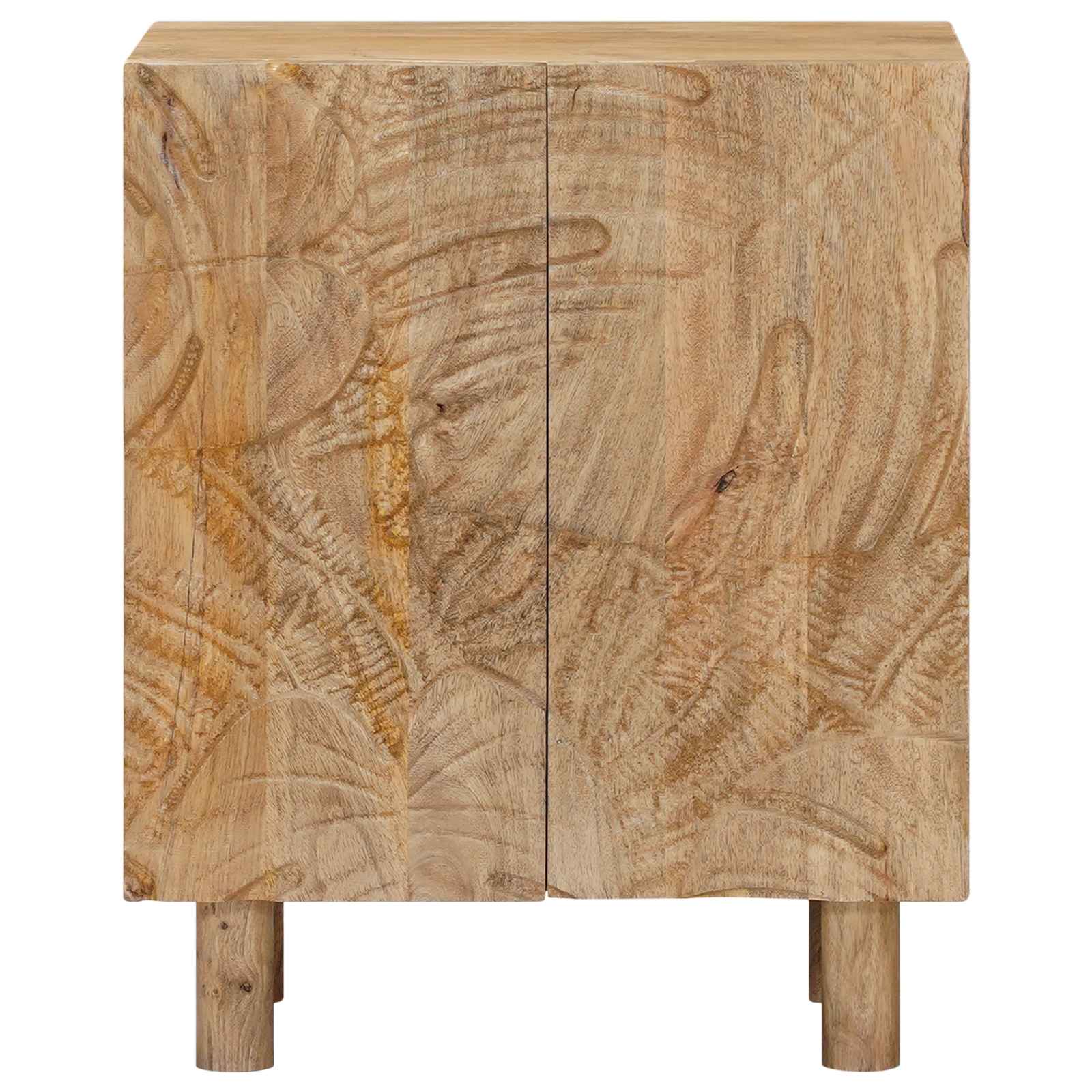 vidaXL Bufet 53 x 30 x 65 cm Drewno Mango i Drewno Inżynieryjne