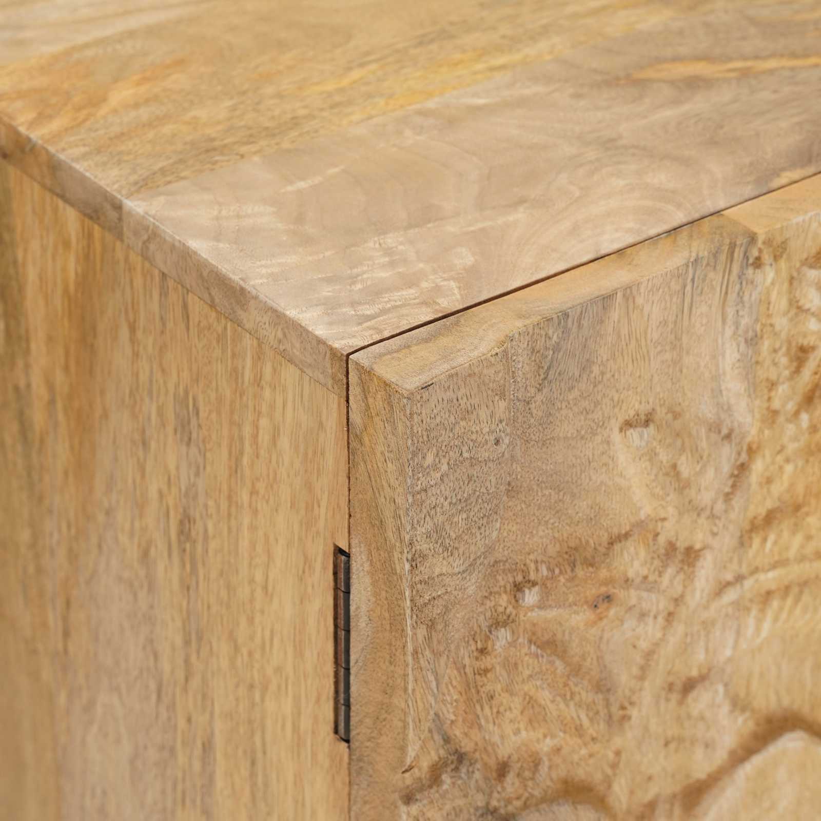 vidaXL Bufet 100 x 30 x 65 cm Drewno Mango i Drewno Inżynieryjne