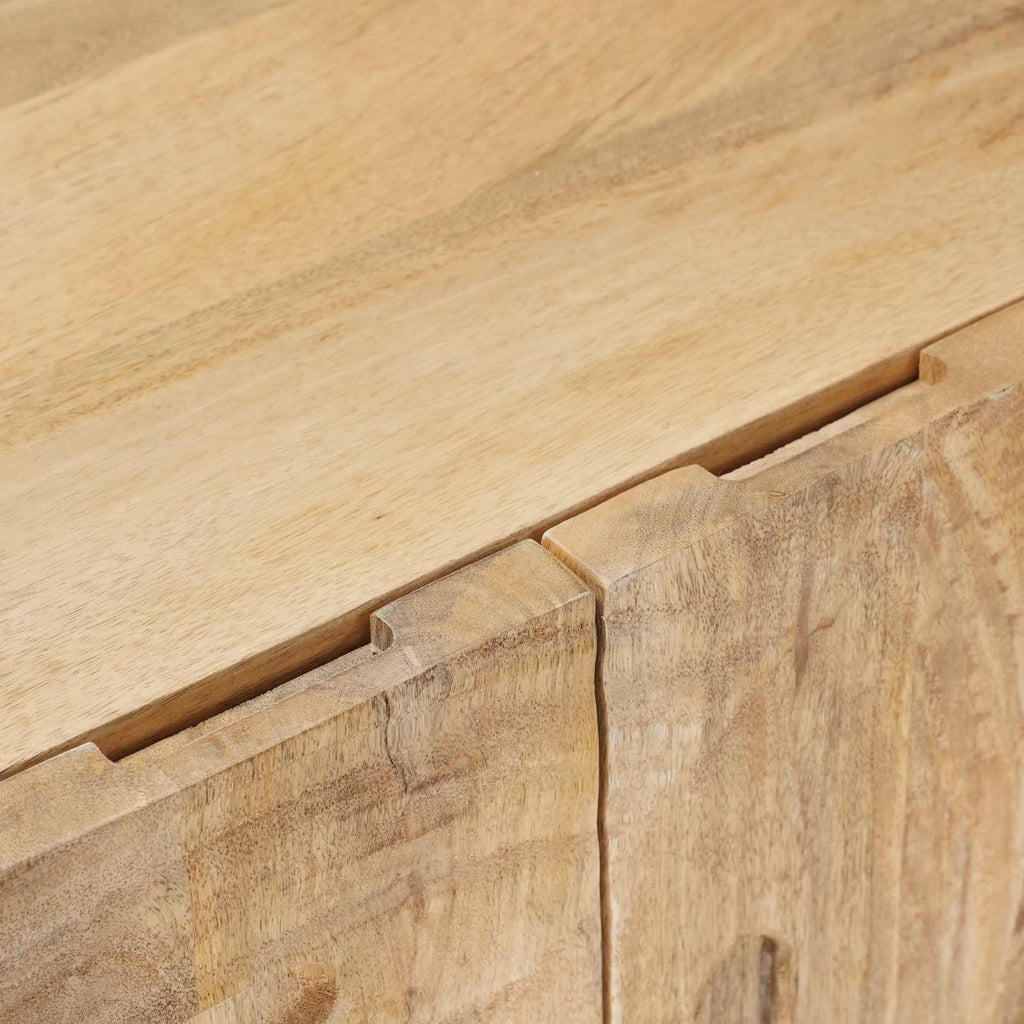 vidaXL Bufet 100 x 30 x 65 cm Drewno Mango i Drewno Inżynieryjne