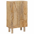 vidaXL Highboard 53 x 30 x 90 cm Drewno Mango i Drewno Inżynieryjne