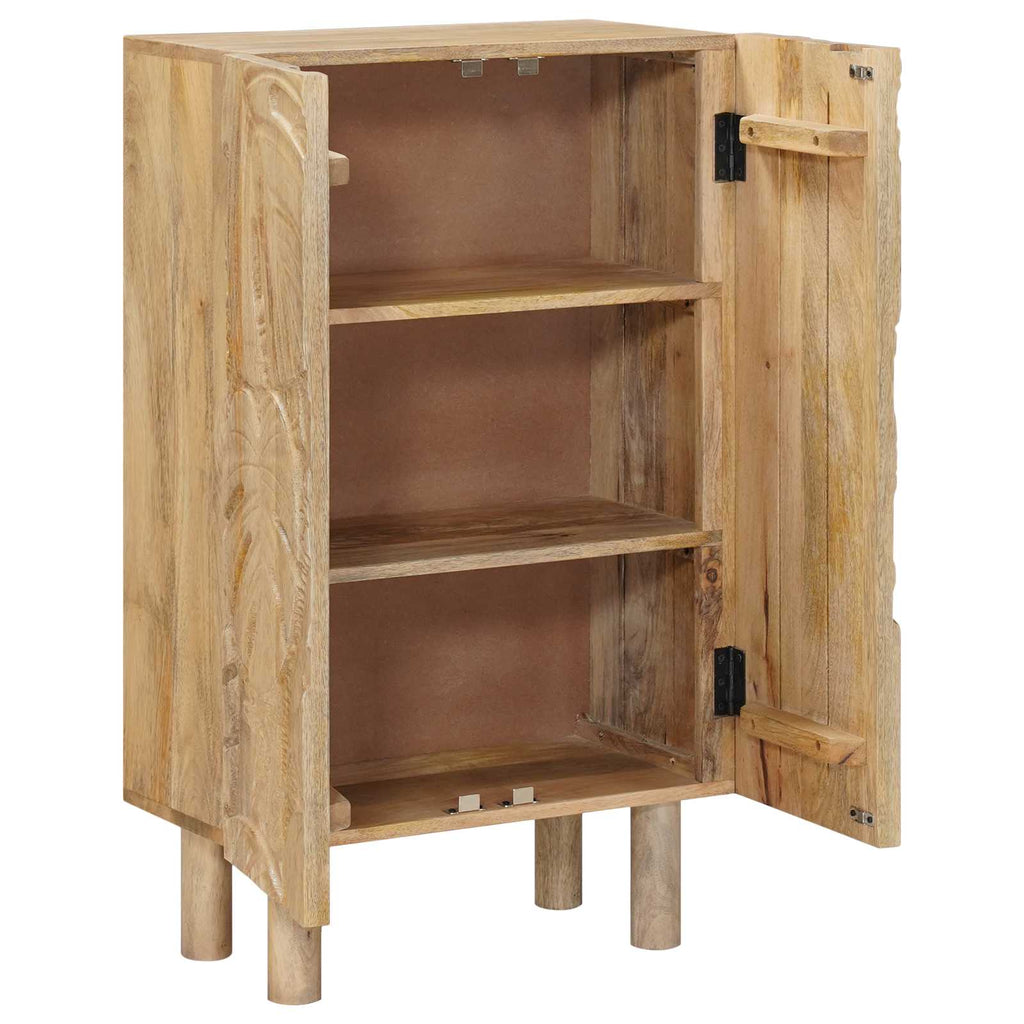 vidaXL Highboard 53 x 30 x 90 cm Drewno Mango i Drewno Inżynieryjne