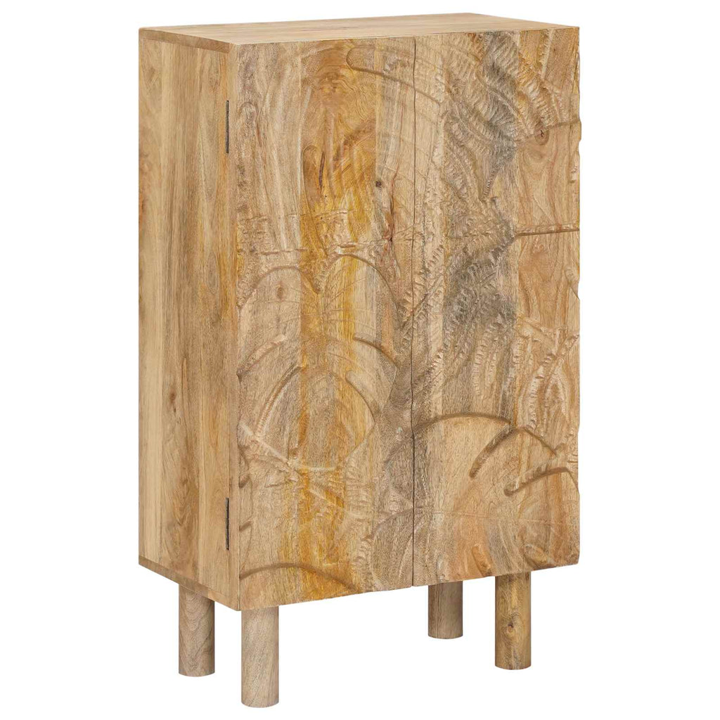 vidaXL Highboard 53 x 30 x 90 cm Drewno Mango i Drewno Inżynieryjne