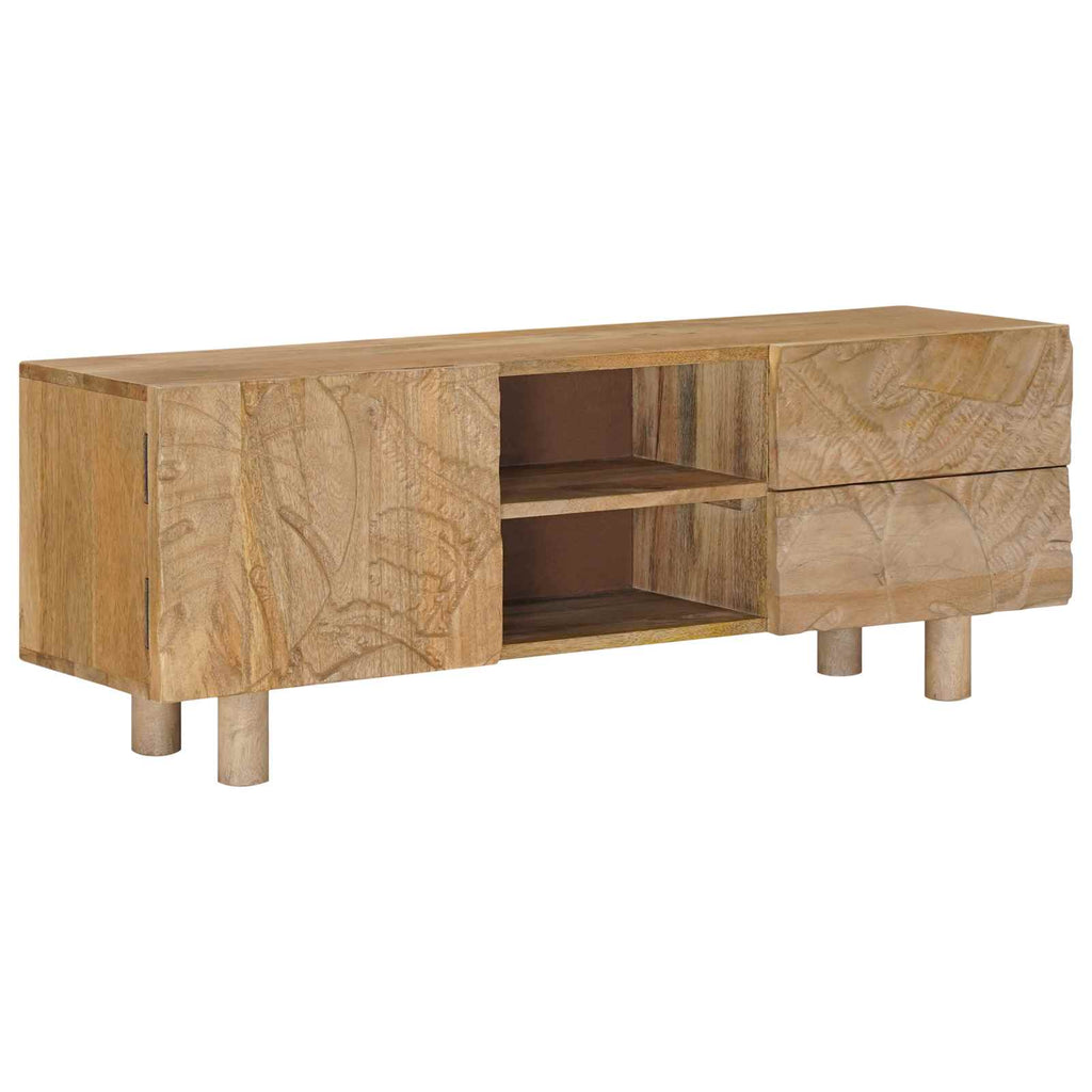 vidaXL Szafka pod telewizor z szufladą z półką 110 x 30 x 40 cm