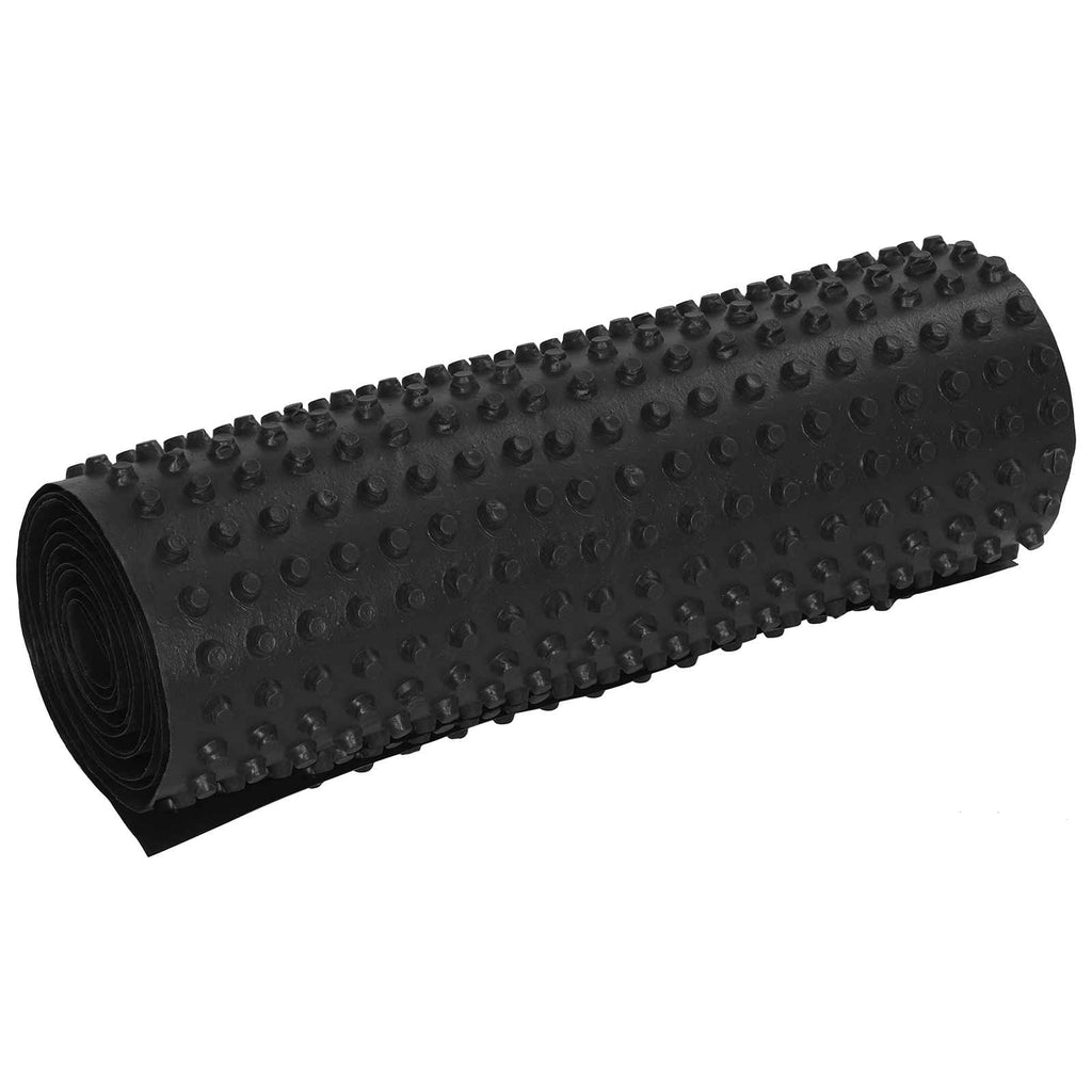 vidaXL Arkusz drenażowy z wypustkami Czarny 0,5 x 20 m HDPE