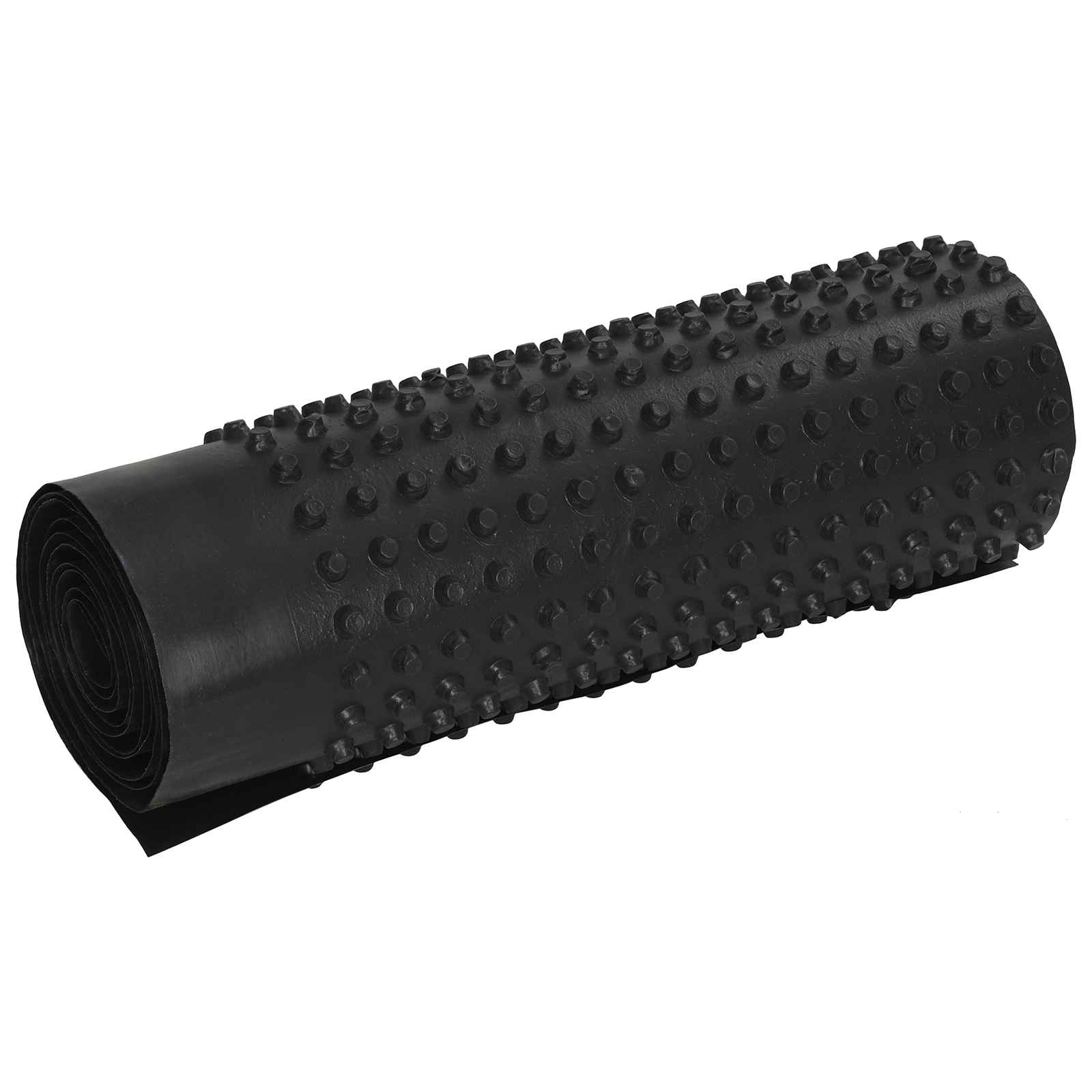vidaXL Arkusz drenażowy z wypustkami 2 pcs Czarny 0,5 x 20 m HDPE