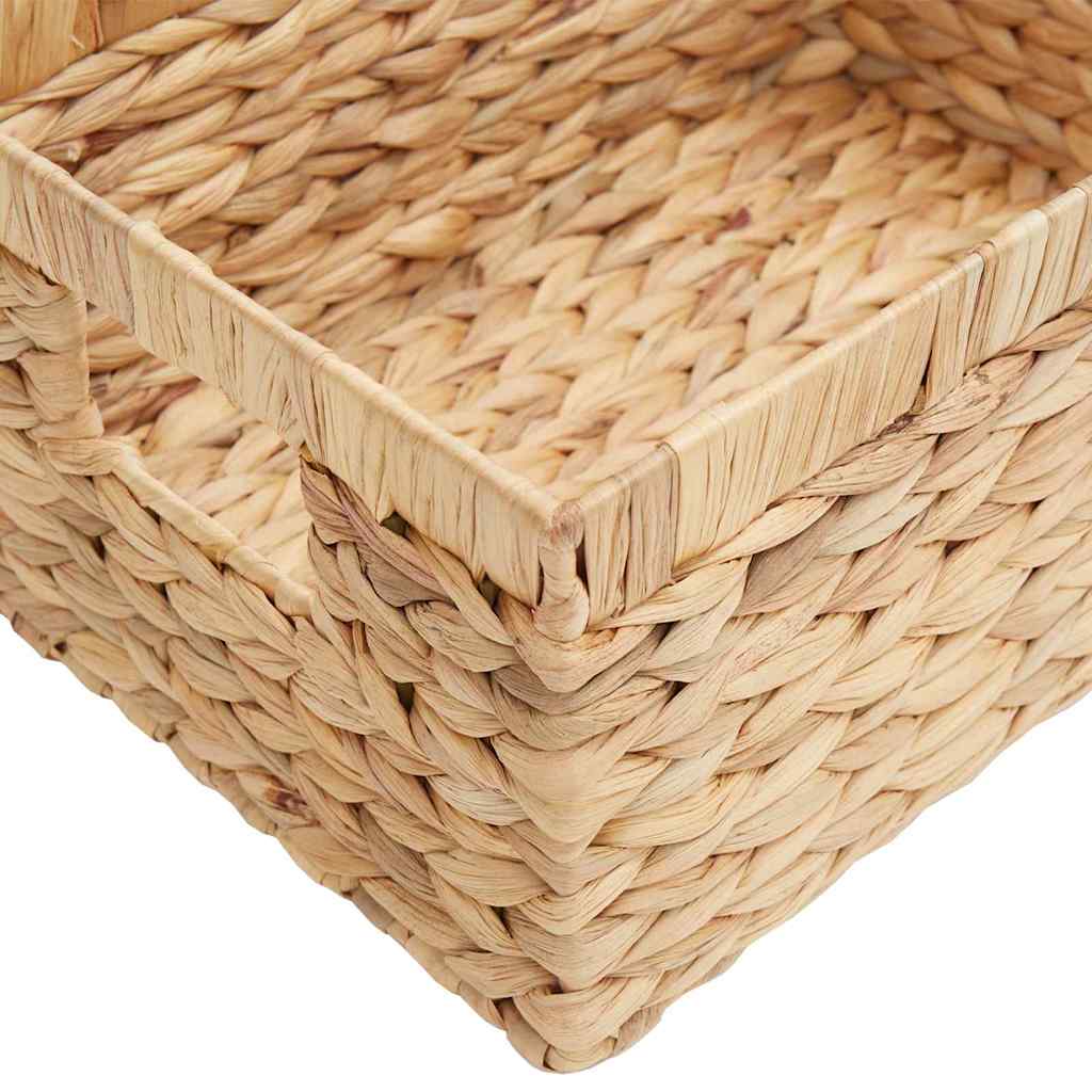 vidaXL Kosze do przechowywania 3 pcs Naturalny Hiacynt wodny