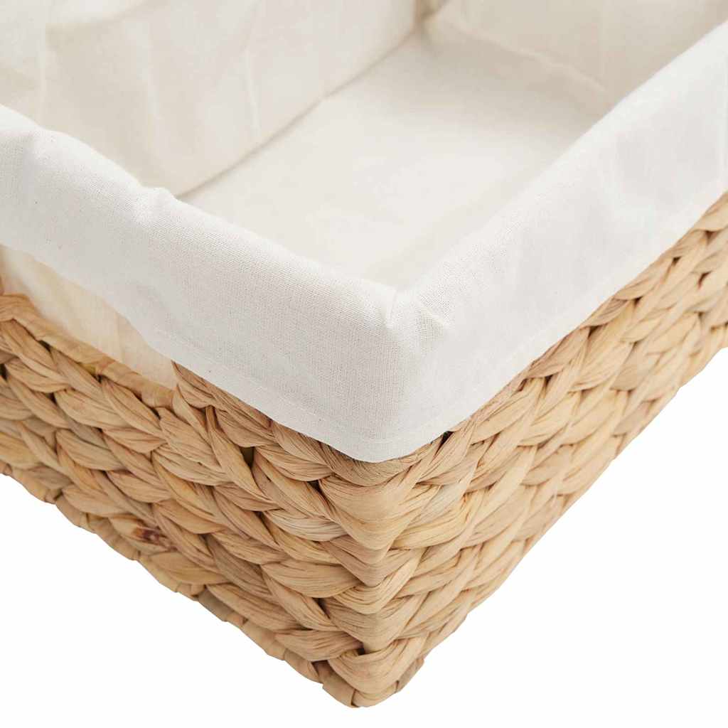 vidaXL Kosze do przechowywania 3 pcs Naturalny Hiacynt wodny