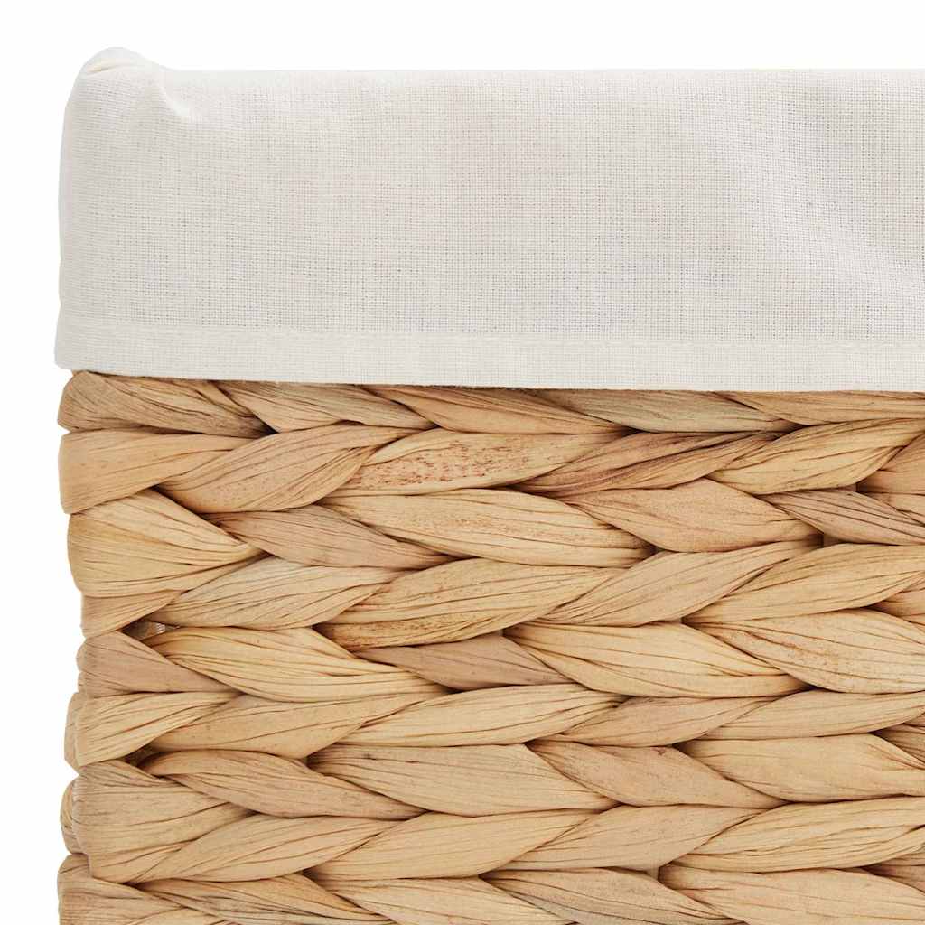 vidaXL Kosze do przechowywania 3 pcs Naturalny Hiacynt wodny