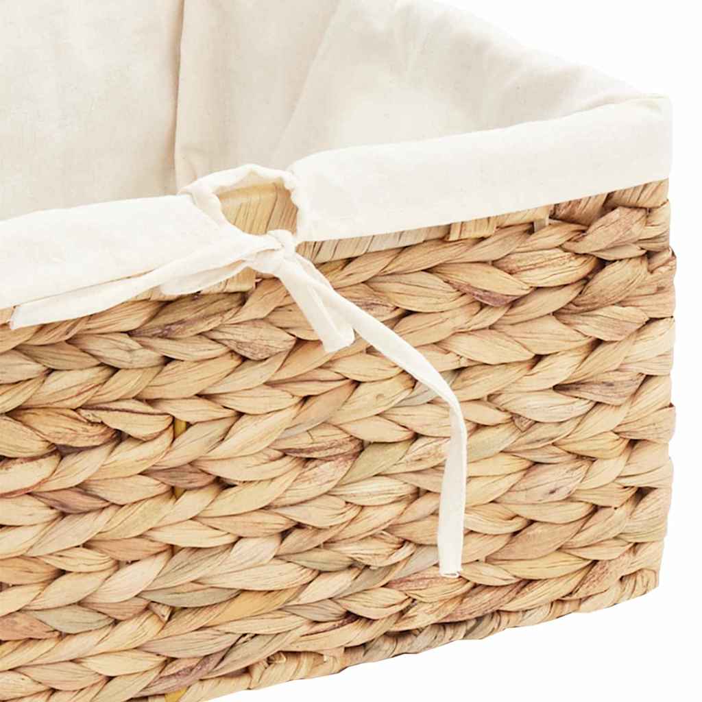 vidaXL Kosze do przechowywania 3 pcs Naturalny Hiacynt wodny