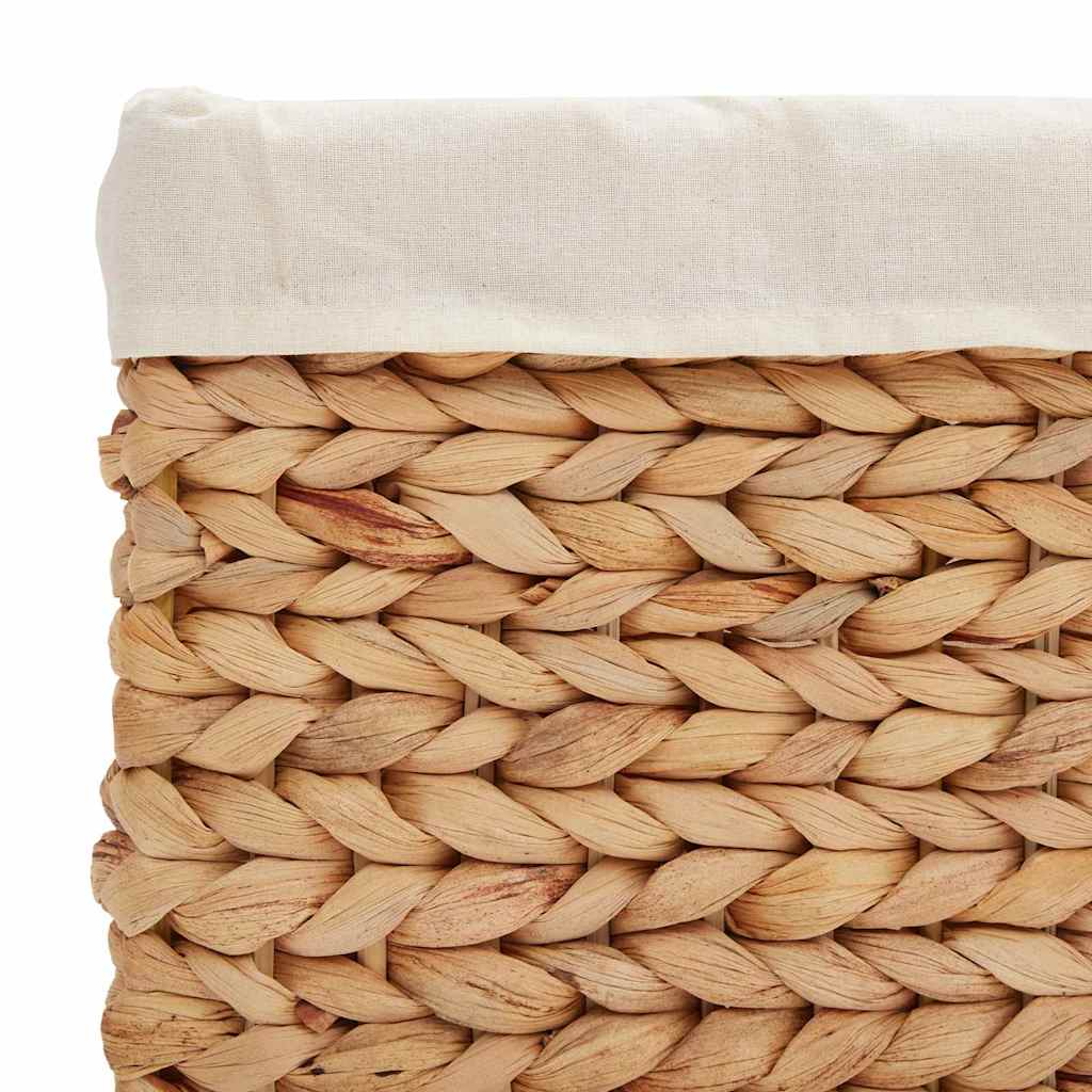 vidaXL Kosze do przechowywania 3 pcs Naturalny Hiacynt wodny