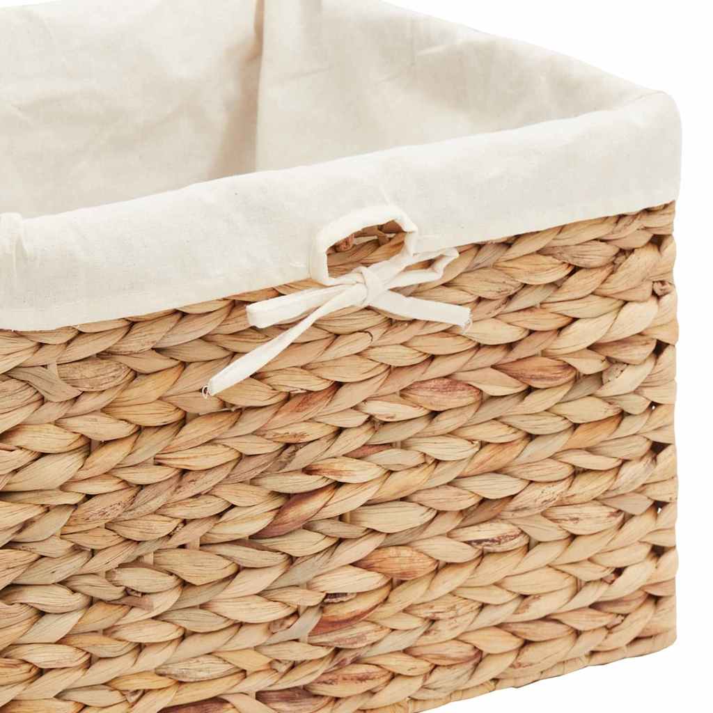 vidaXL Kosze do przechowywania 3 pcs Naturalny Hiacynt wodny